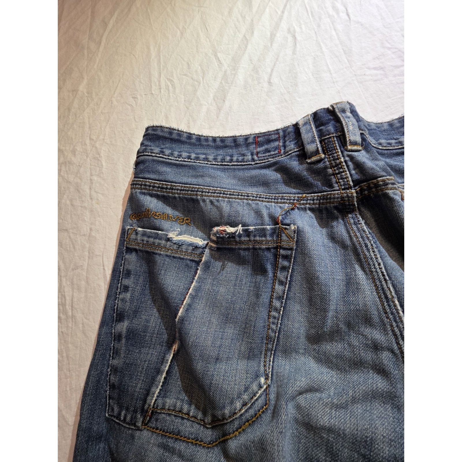 Quiksilver Quicksilver Men's Size 36x32 Denim Blue Jeans Size US 36 / EU 52 - 6 Thumbnail