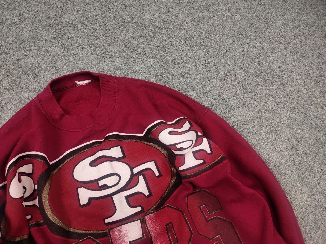 NFL Vintage 90's San Francisco 49ers NFL Big Logo Sweatshirt Size US M / EU 48-50 / 2 - 6 Thumbnail