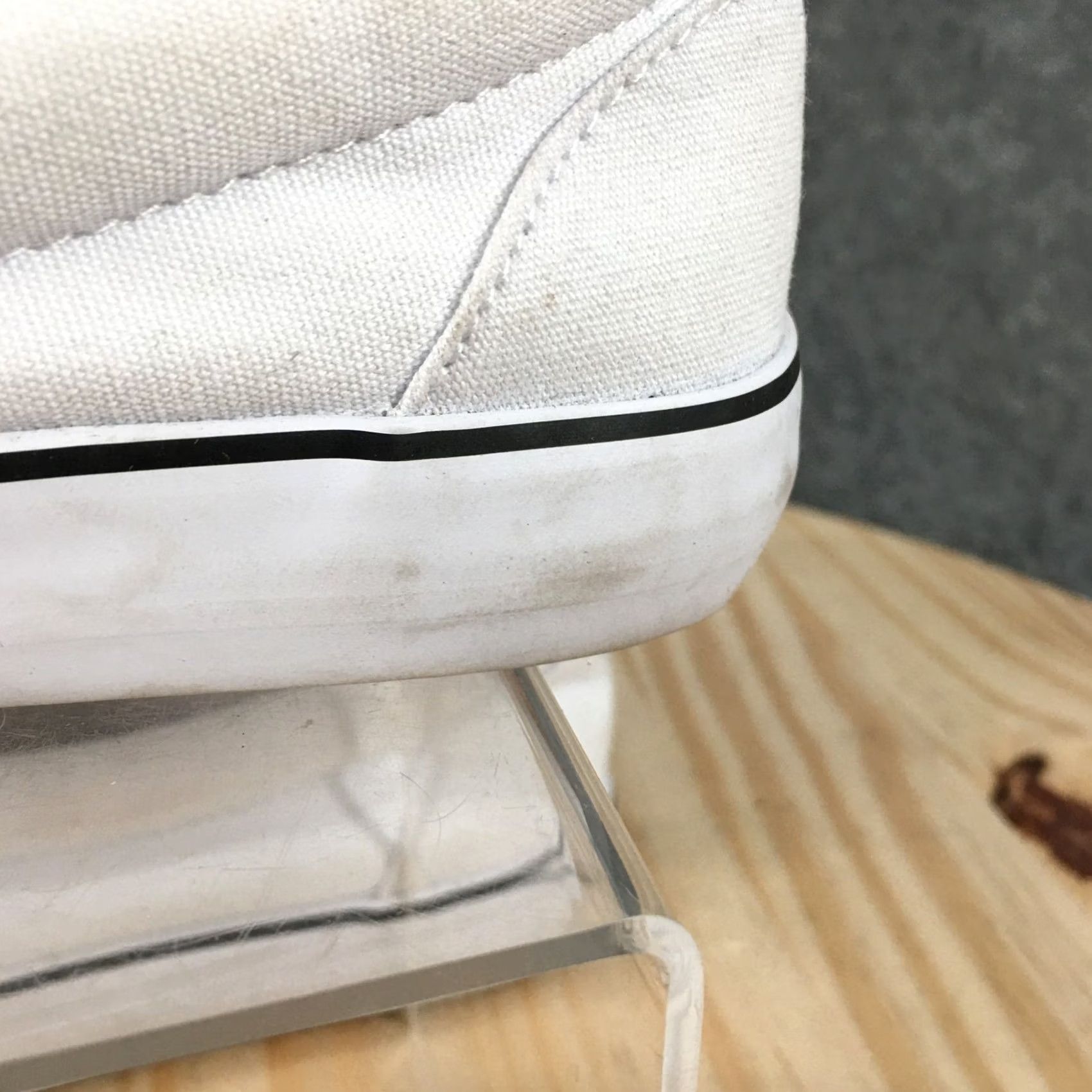 Vintage A New Day Shoes Womens 7 Casual Slip On Comfort Sneakers White Canvas Low Top Shirt Womens 7 Casual Sneakers White Canvas Low Top Size M / US 6-8 / IT 42-44 - 6 Thumbnail