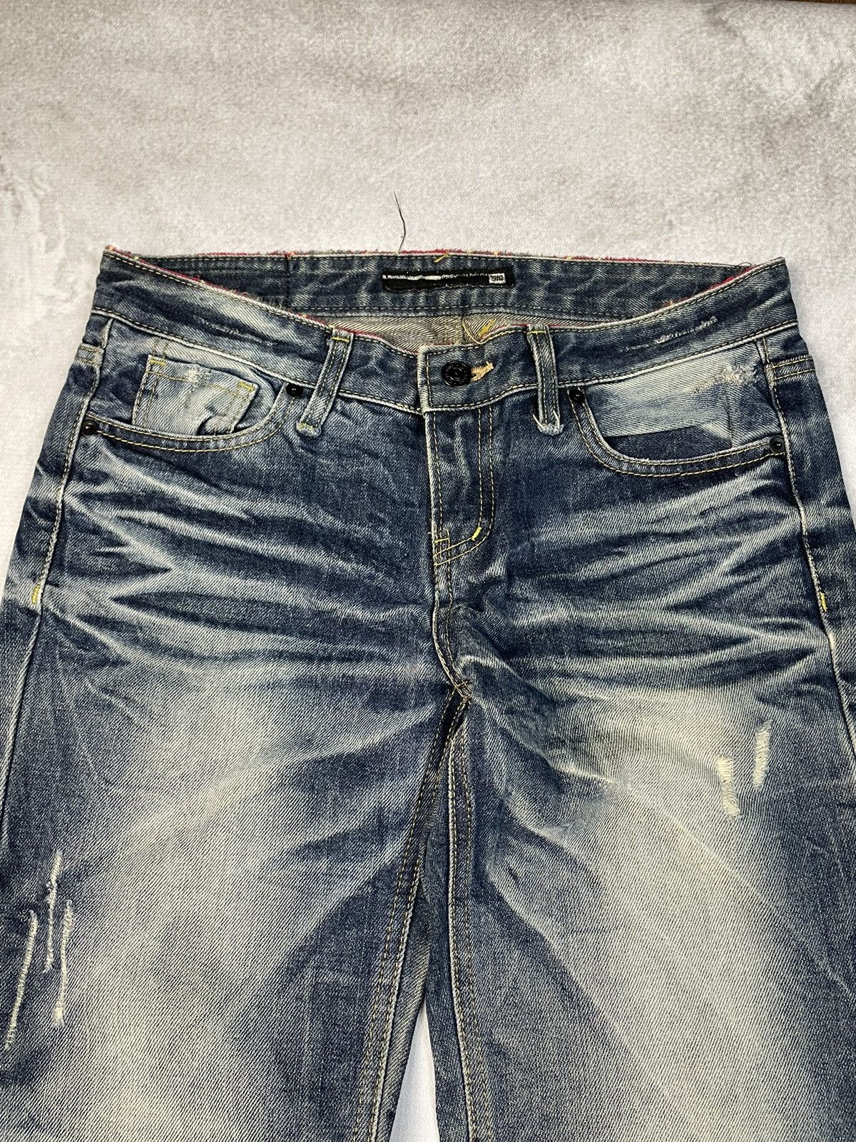 Tornado Mart 2000s Crojin Clawmark Distressed Vkei Style Denim Size US 30 / EU 46 - 4 Thumbnail