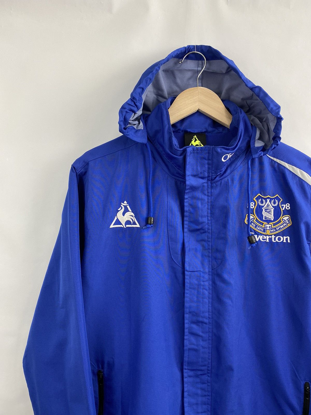 Le Coq Sportif × Umbro × Vintage 🏴󠁧󠁢󠁥󠁮󠁧󠁿 Vintage Y2K Everton Le Coq Sportif Chang Football Soccer Size US M / EU 48-50 / 2 - 3 Thumbnail