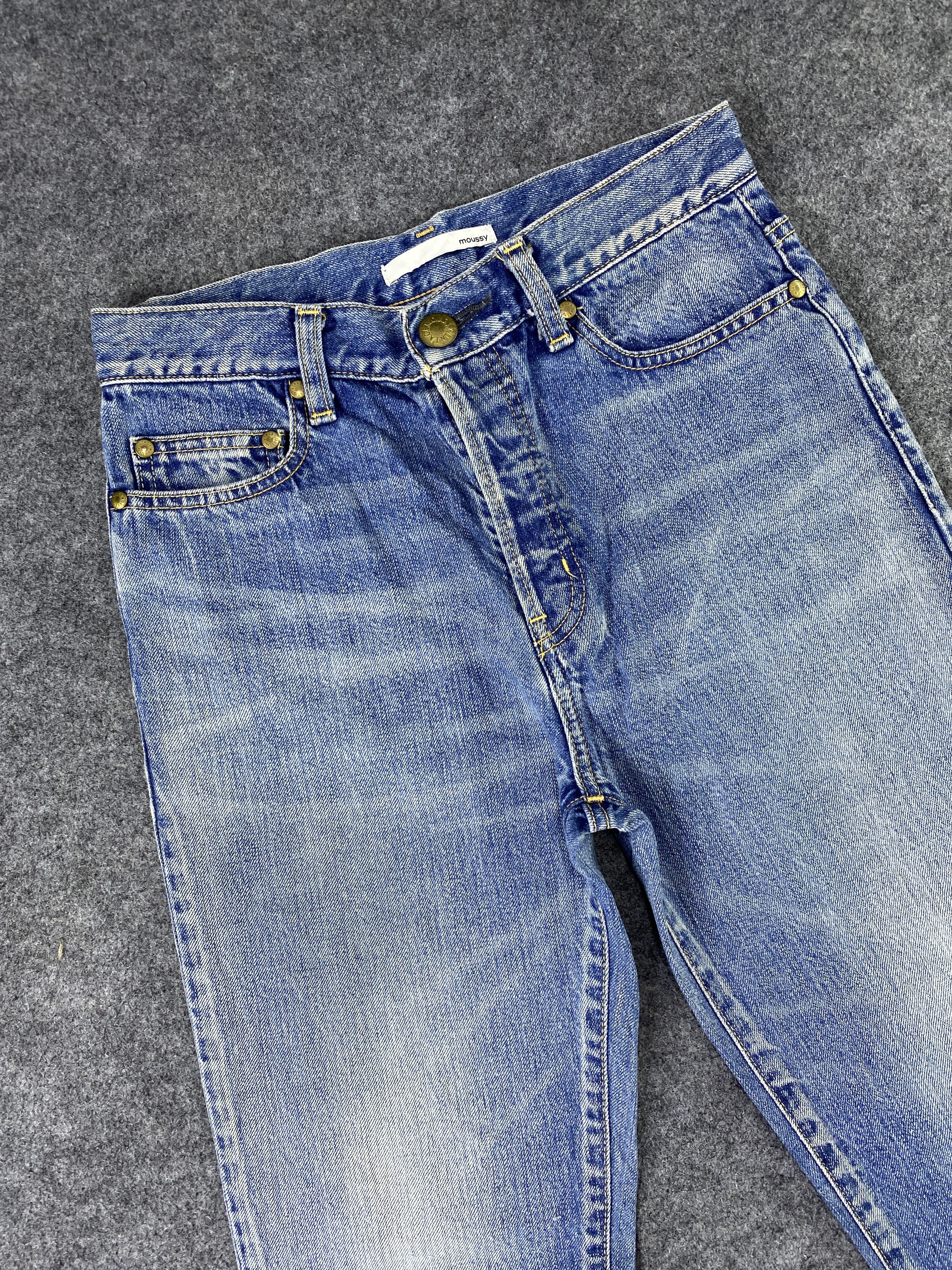 If Six Was Nine Moussy Japan Blue Wash Jeans-J1134 Size US 28 / EU 44 - 5 Thumbnail