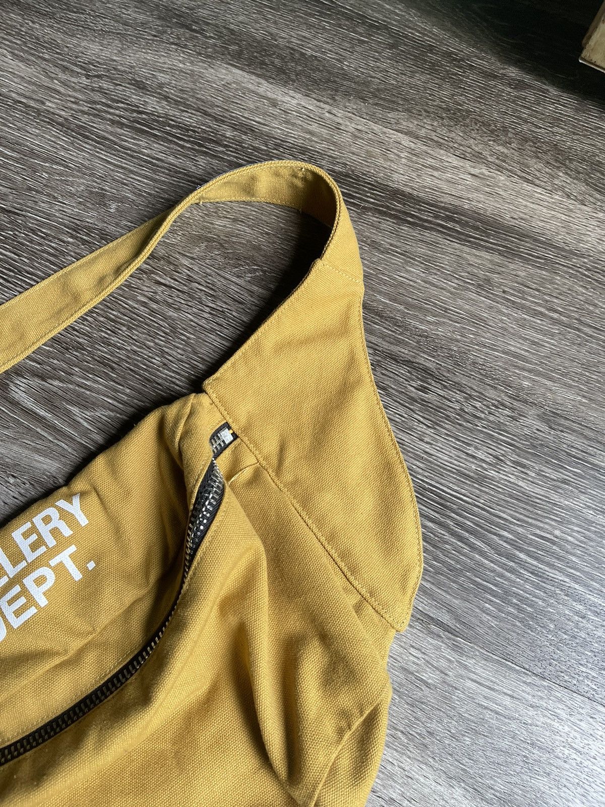 Gallery Dept. Gallery Dept. Yellow Canvas Travel Bumbag Sack Size ONE SIZE - 4 Thumbnail