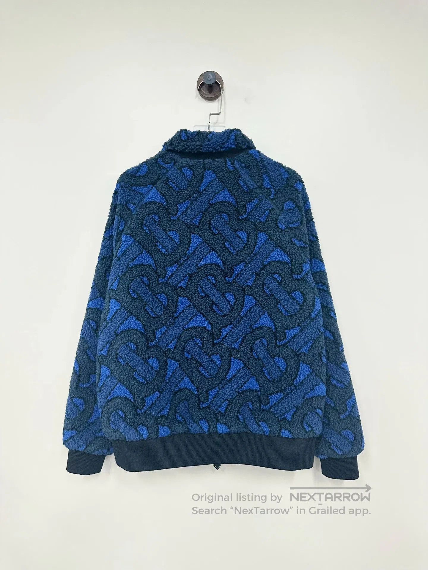 Burberry Burberry Blue Teddy Full Print Jacket| Size XS / US 0-2 / IT 36-38 - 2 Thumbnail