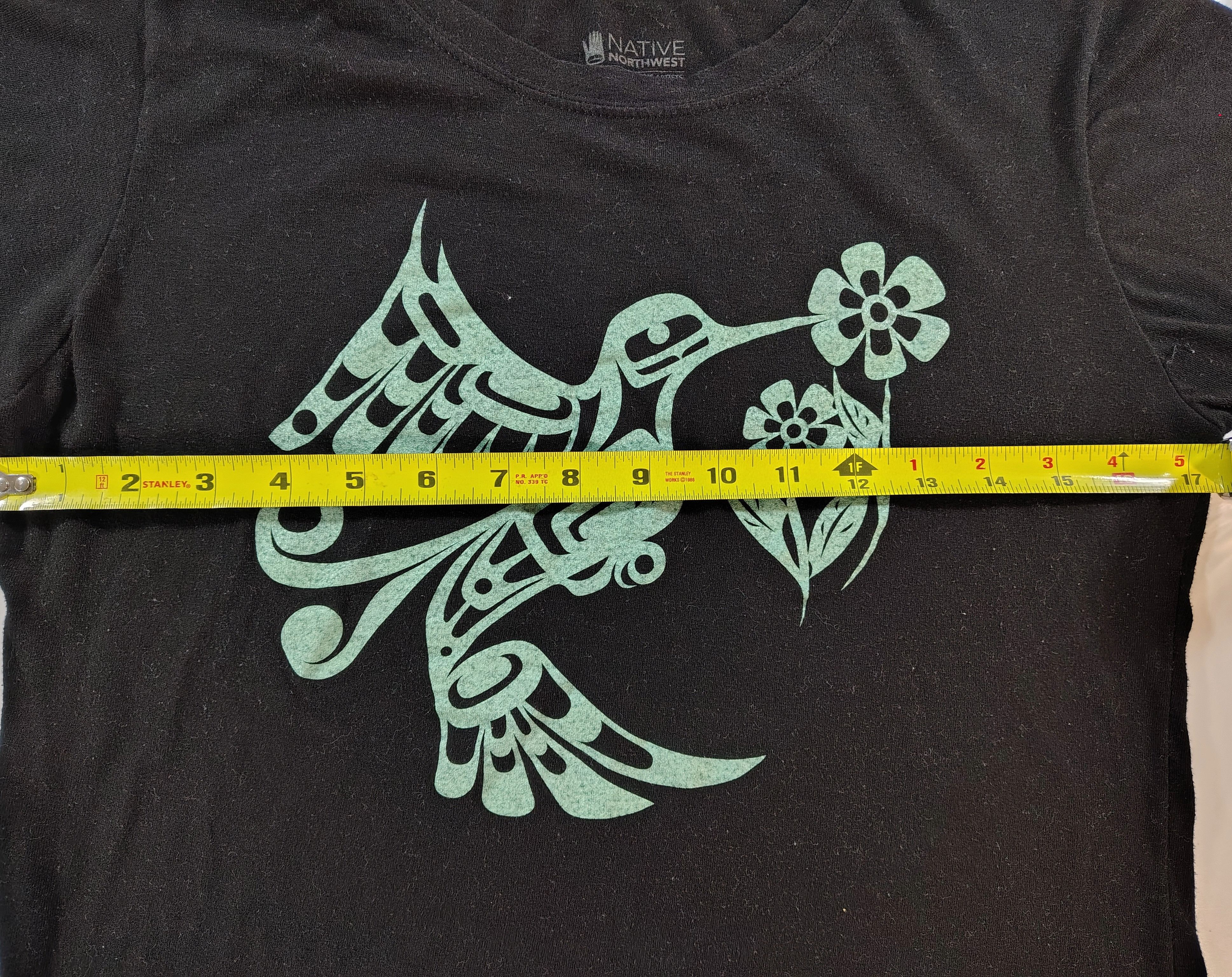 Other Women's Large Native Northwest Tribal Hummingbird T-Shirt Size L / US 10 / IT 46 - 4 Thumbnail