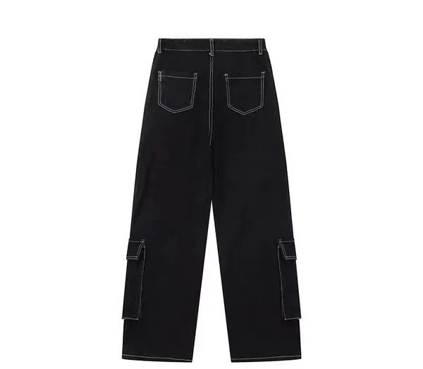 Japanese Brand Noriyo x Yuki Retro workwear multi-pocket wide-leg jeans Size US 32 / EU 48 - 2 Thumbnail