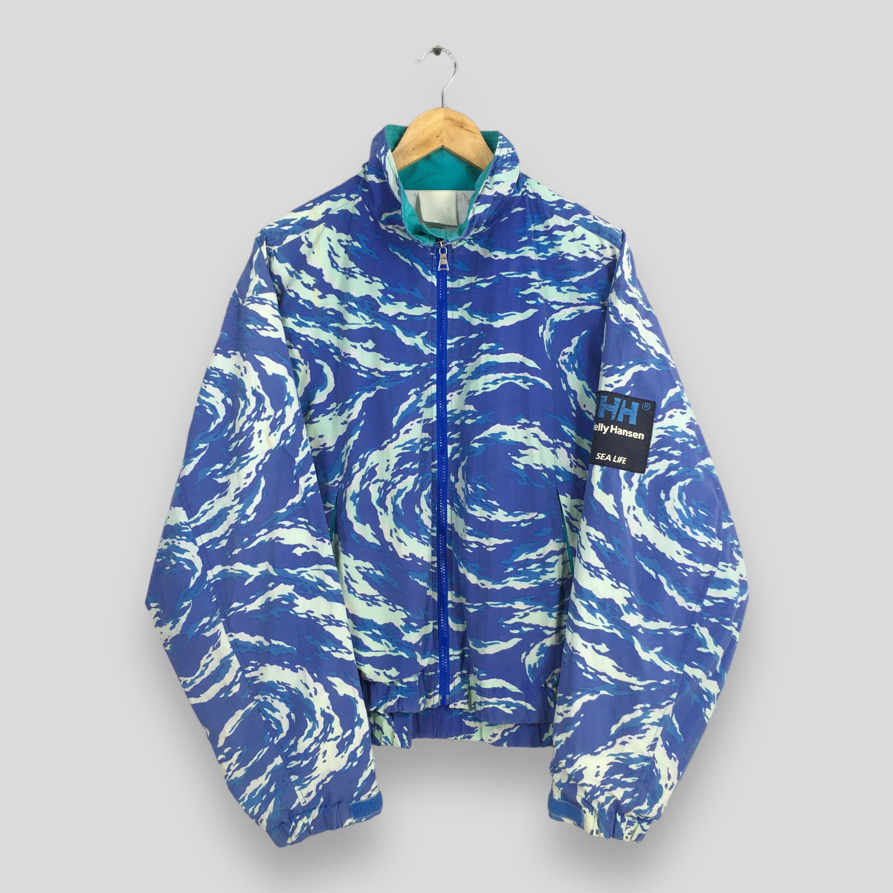 Helly Hansen Helly Hansen Sea Life Abstract Windbreaker Jacket Large Size US L / EU 52-54 / 3 - 1 Thumbnail