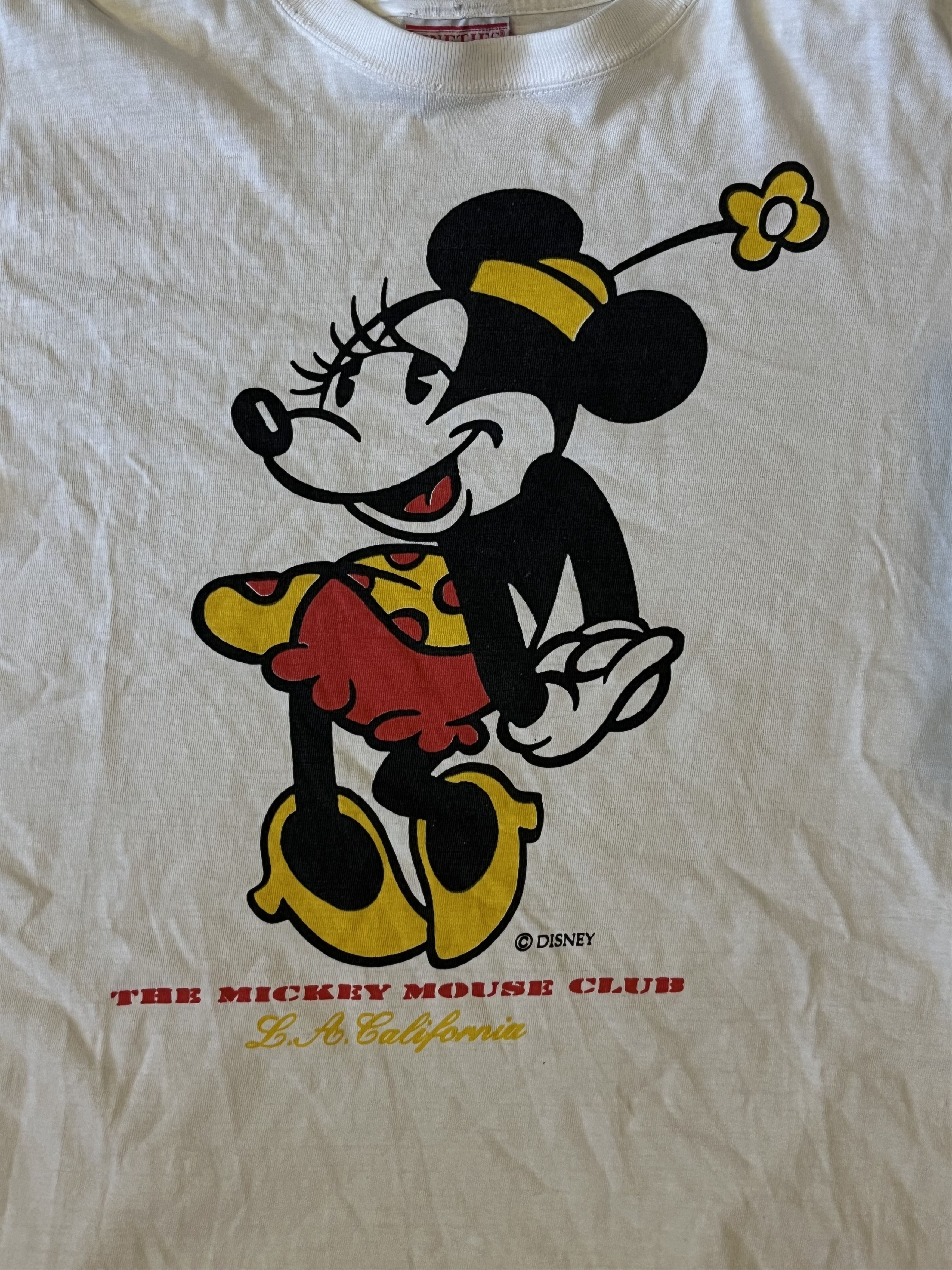 Disney × Mickey Mouse × Vintage 90s Disney Mickey Mouse Club USA Tee Size US M / EU 48-50 / 2 - 5 Thumbnail