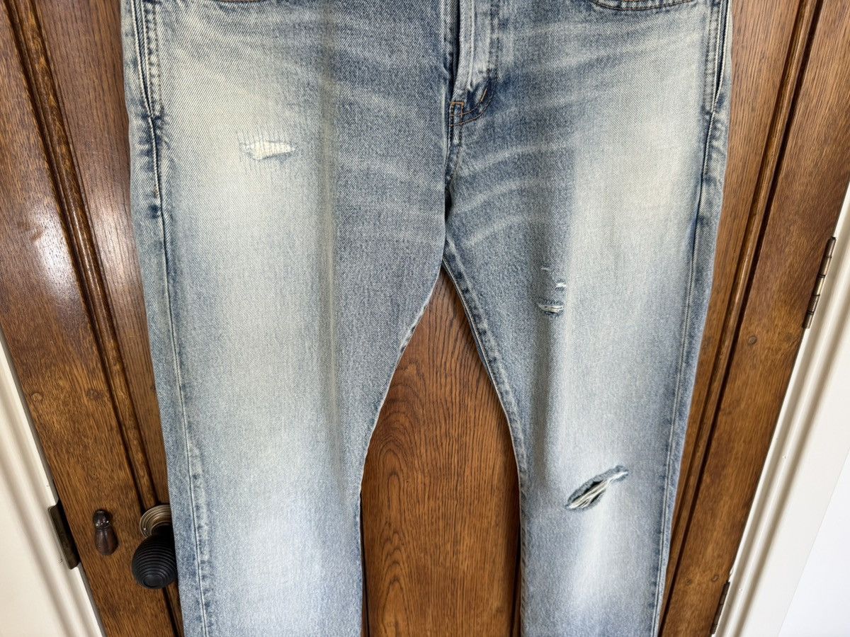 Saint Laurent Paris Saint Laurent Santa Monica wash rip trash jeans 32 grail d18 Size US 32 / EU 48 - 14 Thumbnail
