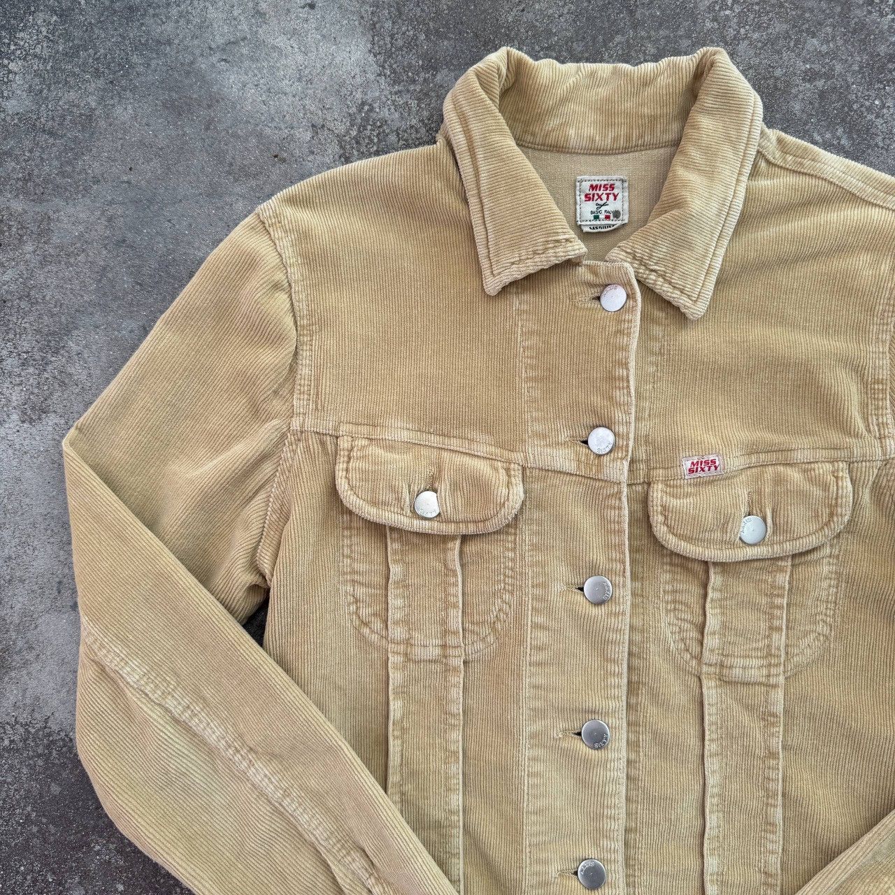 Miss Sixty Miss Sixty Vintage Y2K Corduroy Jacket Size M / US 6-8 / IT 42-44 - 3 Thumbnail