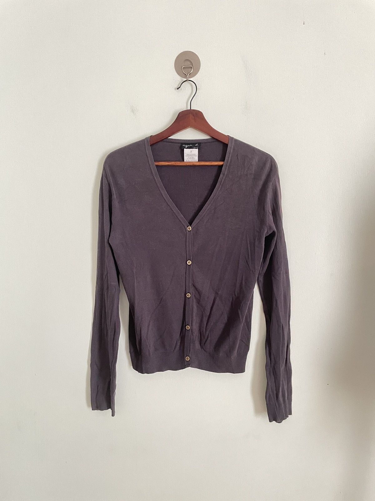 agnes b. Agnes B. Cardigan Size L / US 10 / IT 46 - 1 Thumbnail