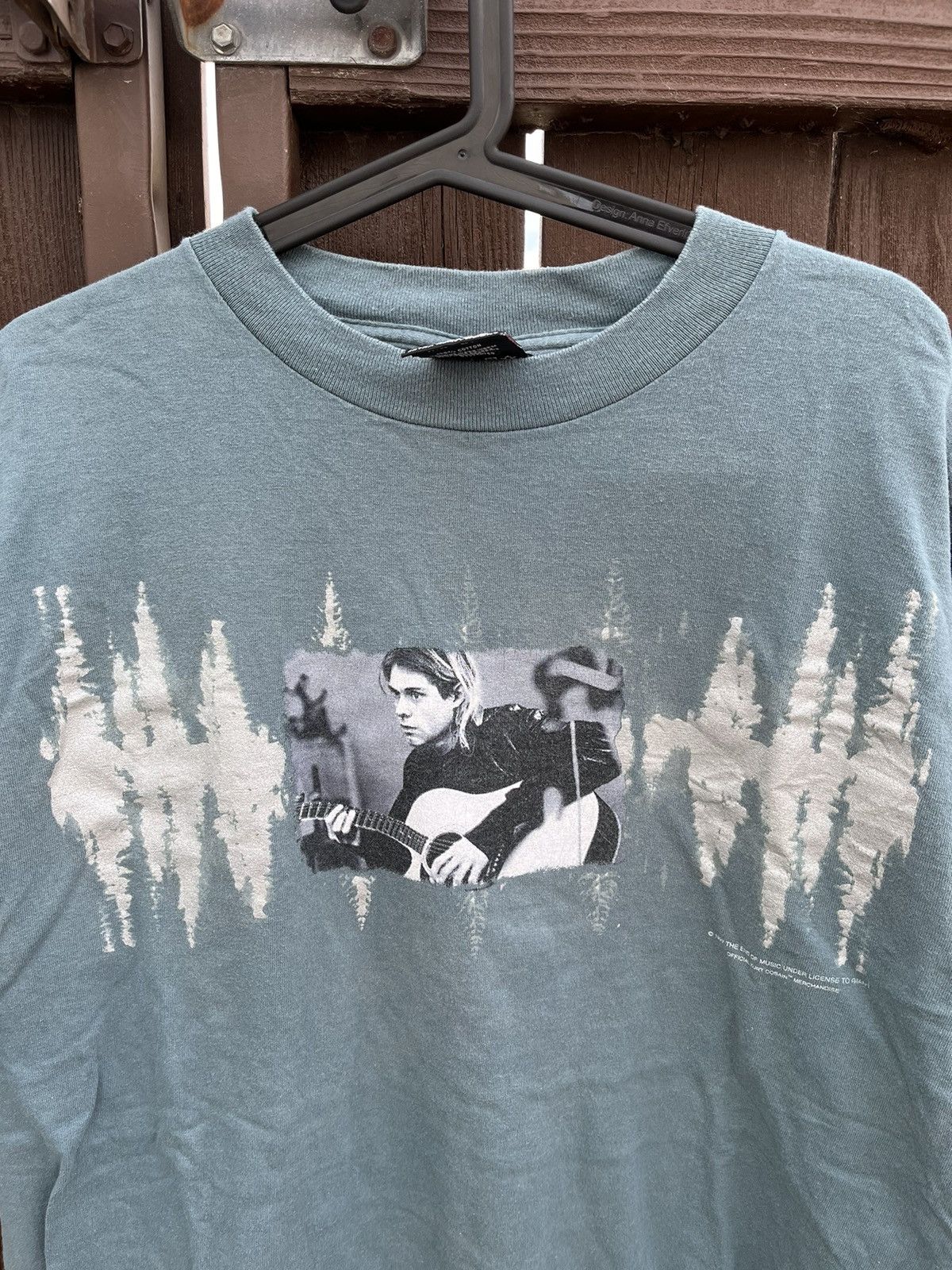 Vintage vintage 90s kurt cobain tee Size US XL / EU 56 / 4 - 2 Thumbnail
