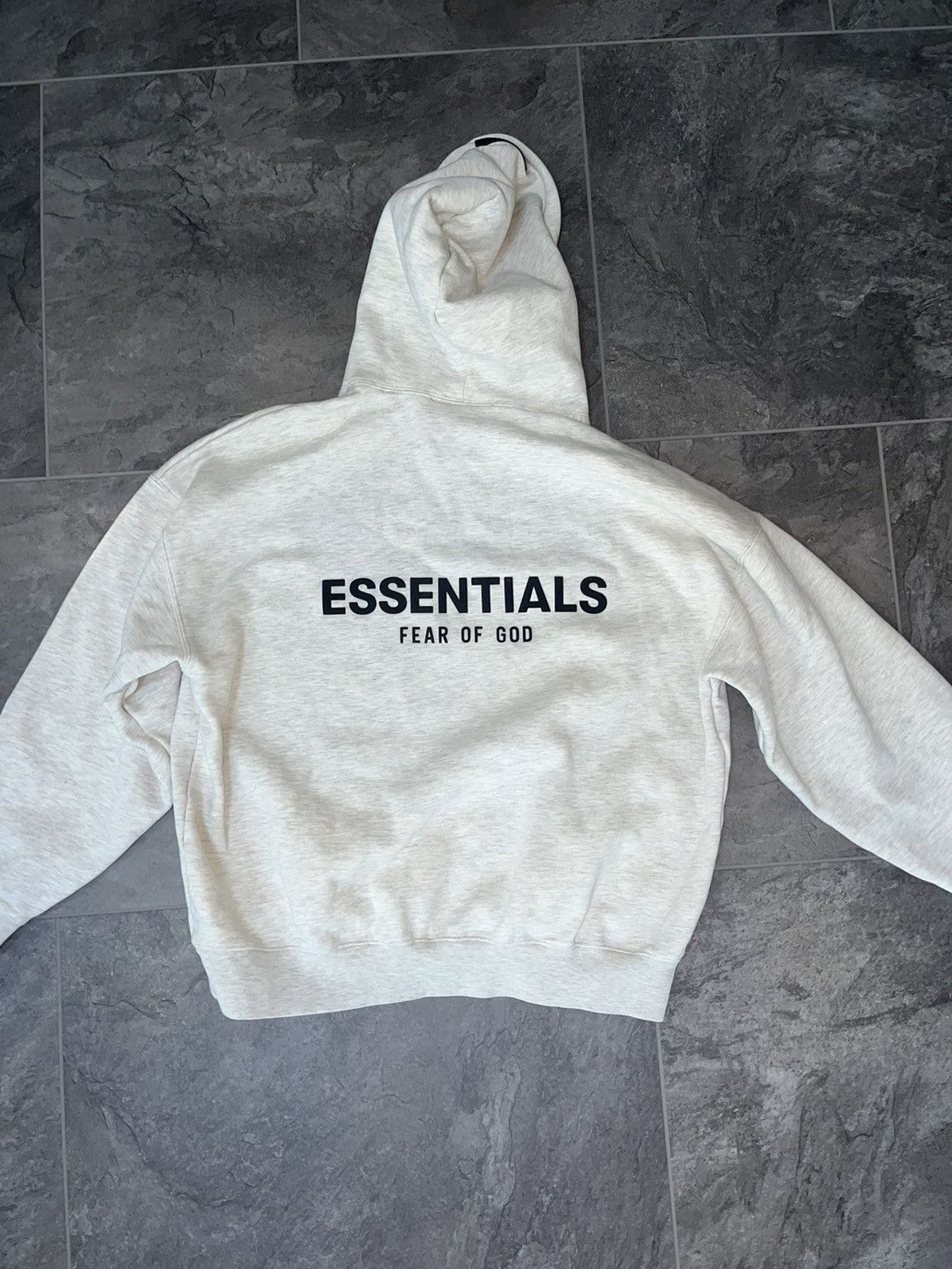 Essentials Grey Essentials Hoodie | Grailed