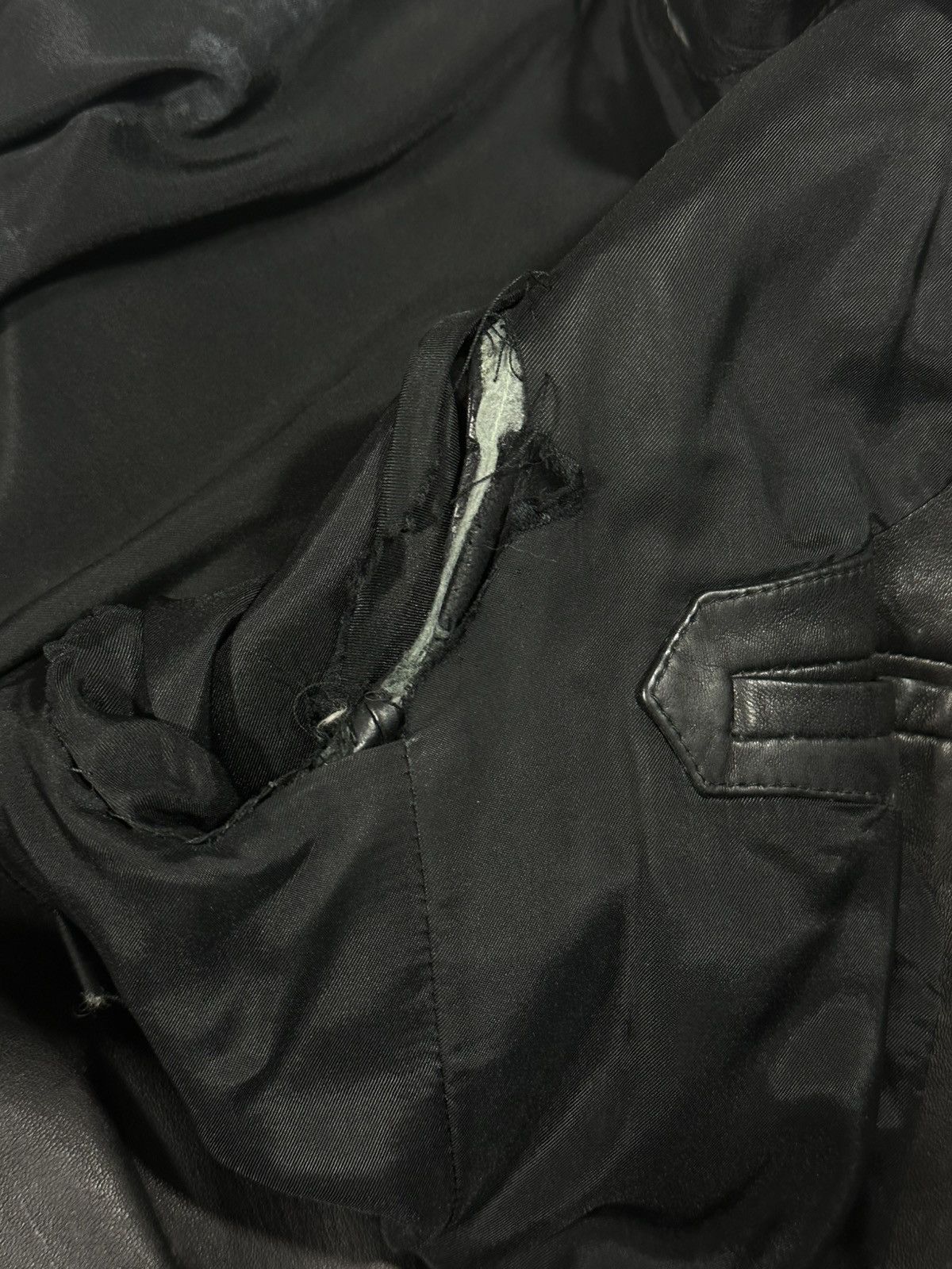 Gucci × Tom Ford Gucci - Tom Ford Leather Blazer Size S / US 4 / IT 40 - 8 Thumbnail