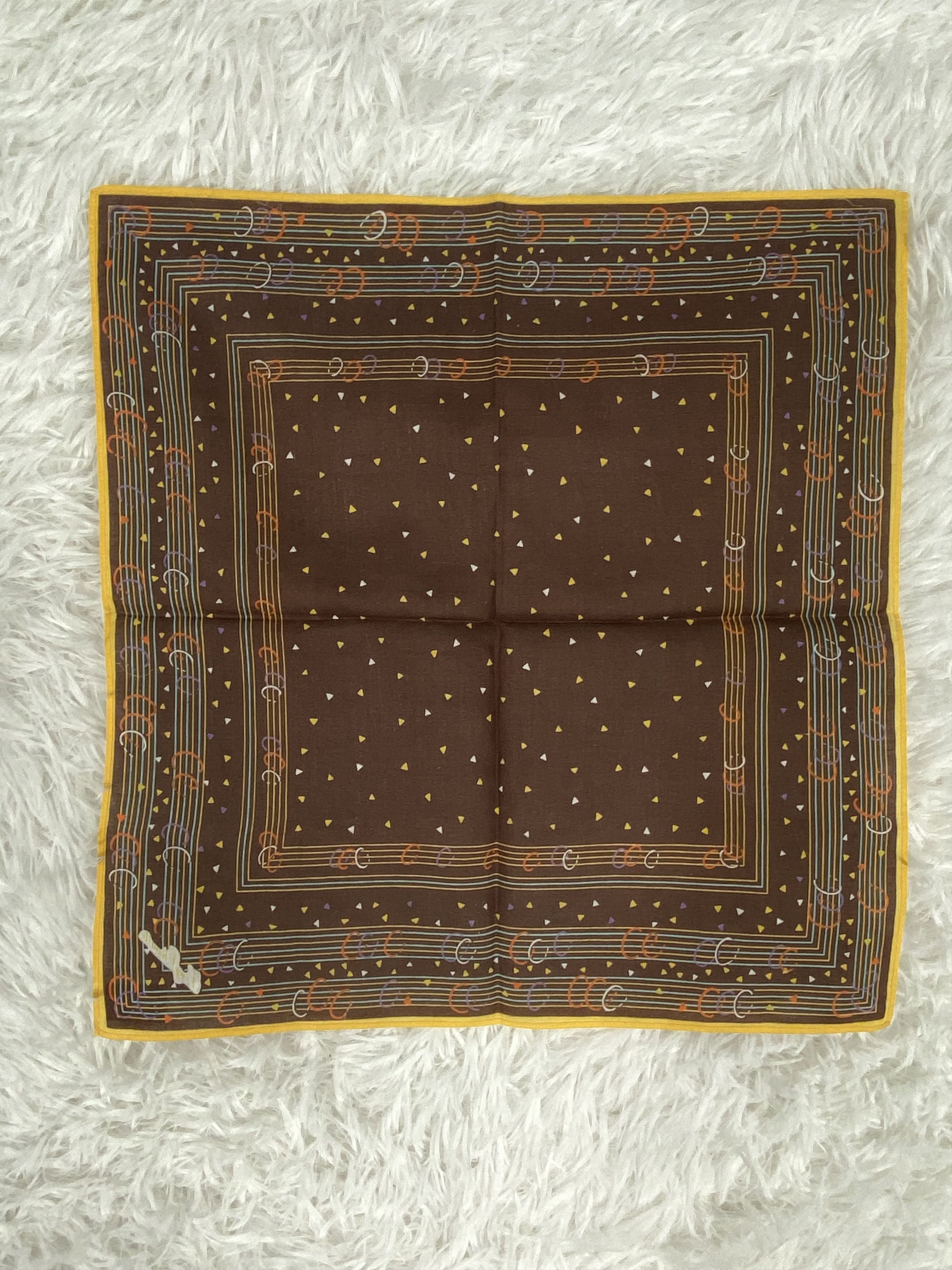 Designer × Vintage Vintage Long Chanette Handkerchief Neckerchief PH0898 Size ONE SIZE - 4 Thumbnail