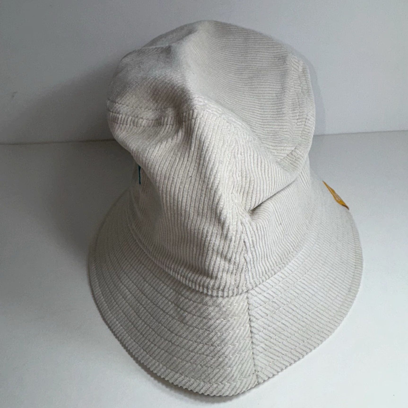 Vintage Hoka One One Bucket Hat Summer Mile Club Corduroy Tan Blue 7 Inch Head Mens Bucket Hat Size ONE SIZE - 5 Thumbnail