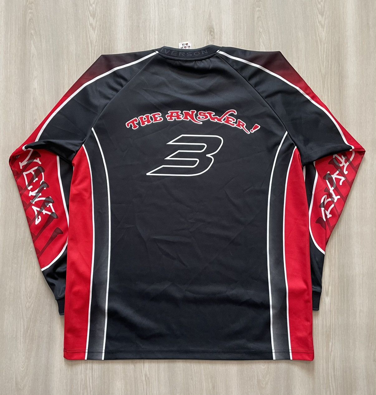 Reebok VTG Reebok Allen Iverson i3 Motocross Jersey The Answer 2XL Size US XXL / EU 58 / 5 - 3 Thumbnail