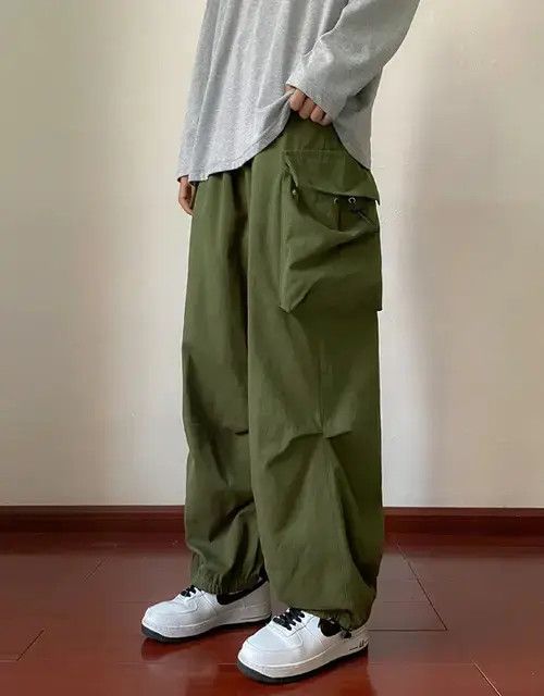 Japanese Brand × Vintage Cargo "Parachute" Pants - Streetwear Style Pants Size US 29 - 4 Thumbnail