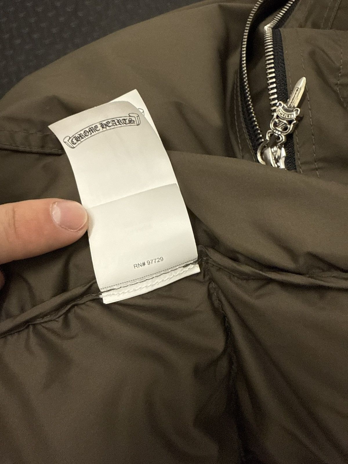 Chrome Hearts Chrome Hearts Monogram Puffer Jacket Olive Green XL Size US XL / EU 56 / 4 - 13 Thumbnail