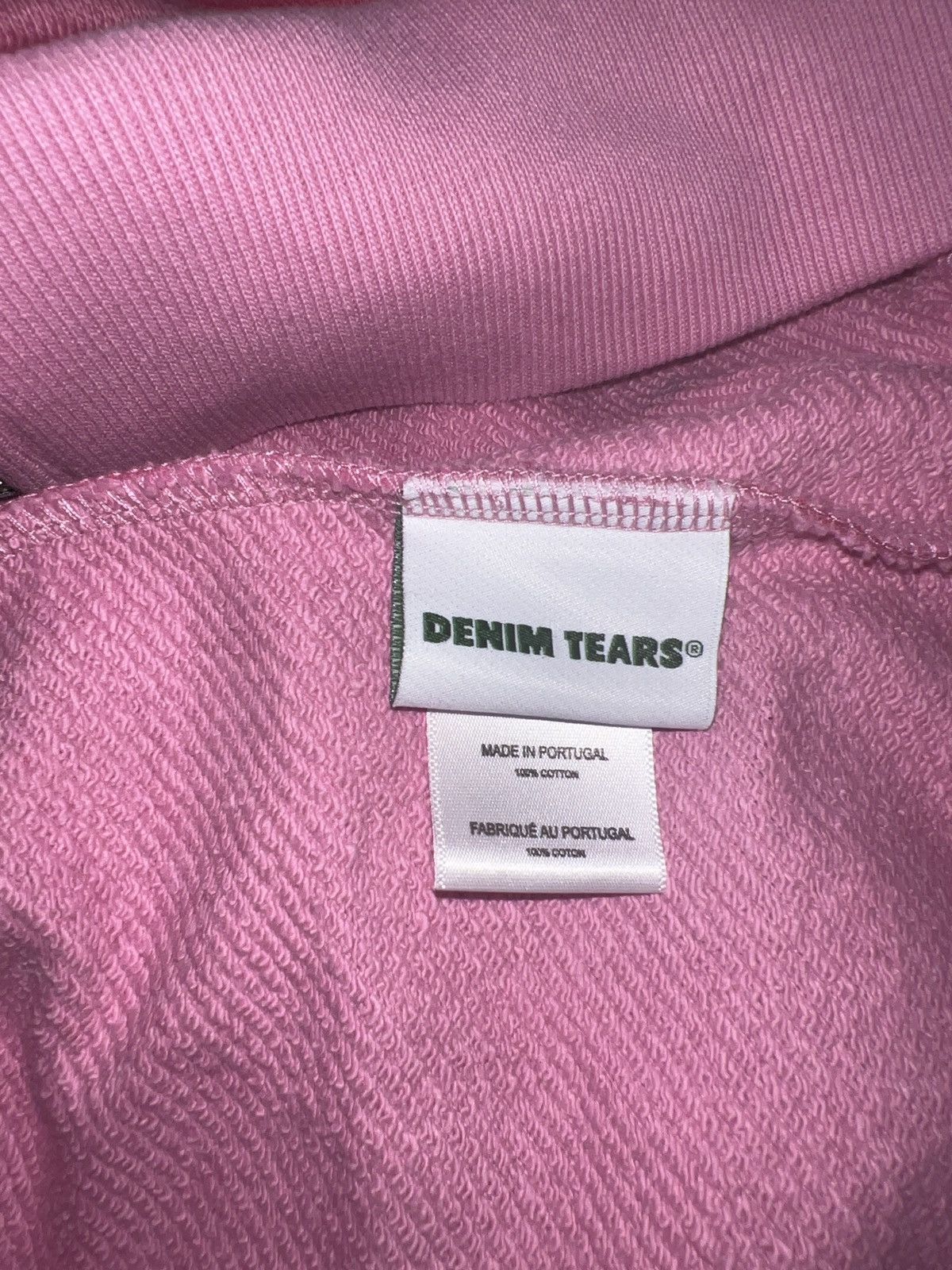 DENIM TEARS Denim Tears Pink Camo Cotton Wreath Zip Hoodie Size US L / EU 52-54 / 3 - 5 Thumbnail