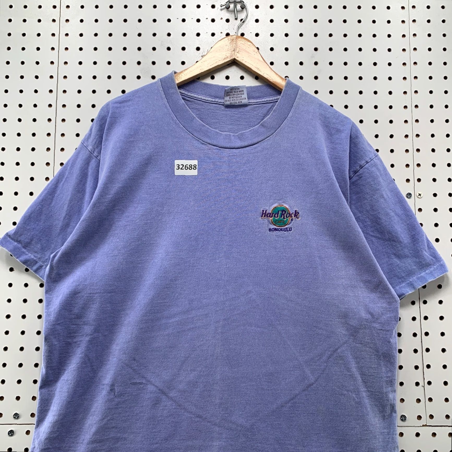 Hard Rock Cafe VINTAGE Hard Rock Shirt Hawaii Honolulu Blue L Adult Mens Size US L / EU 52-54 / 3 - 2 Thumbnail