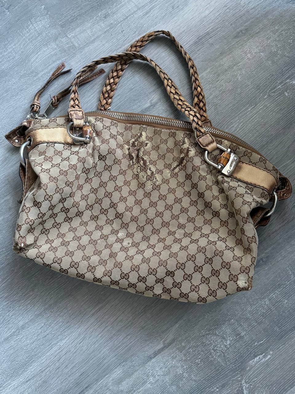 Gucci Gucci monogram canva bag brown Size ONE SIZE - 1 Thumbnail