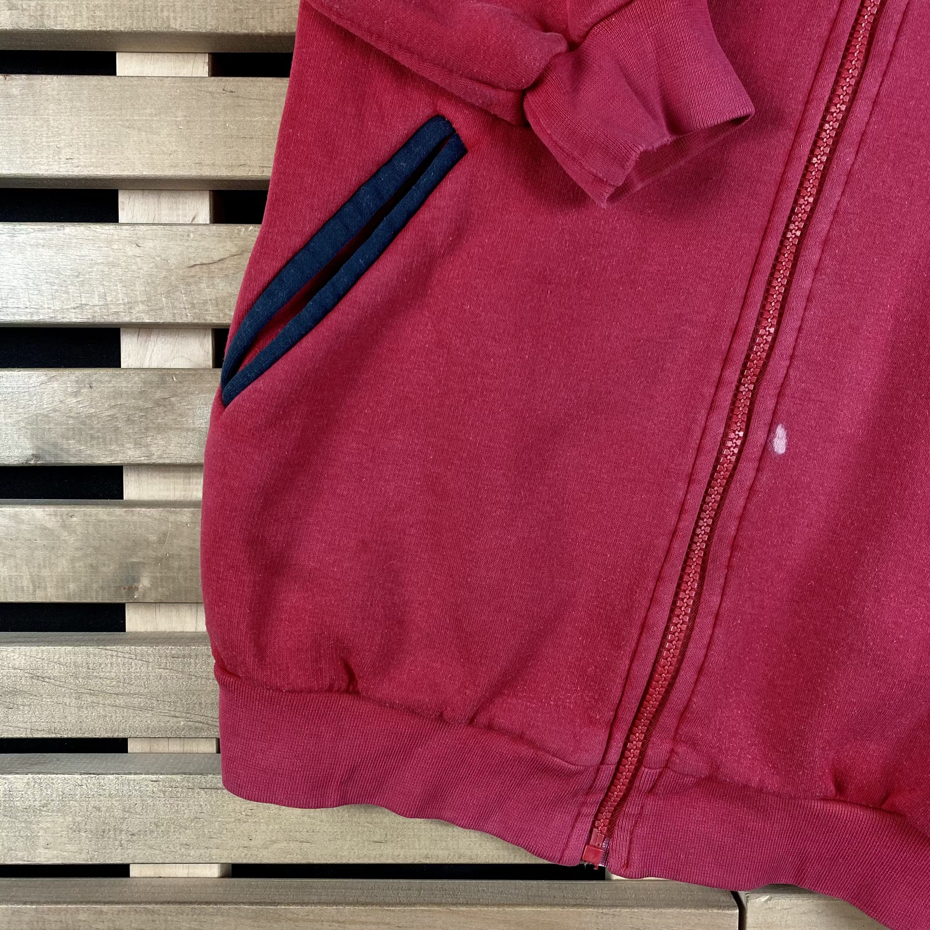 Nike × Vintage Mens Sweatshirt Bomber Full Zip Nike Vintage Size L Size US L / EU 52-54 / 3 - 3 Thumbnail