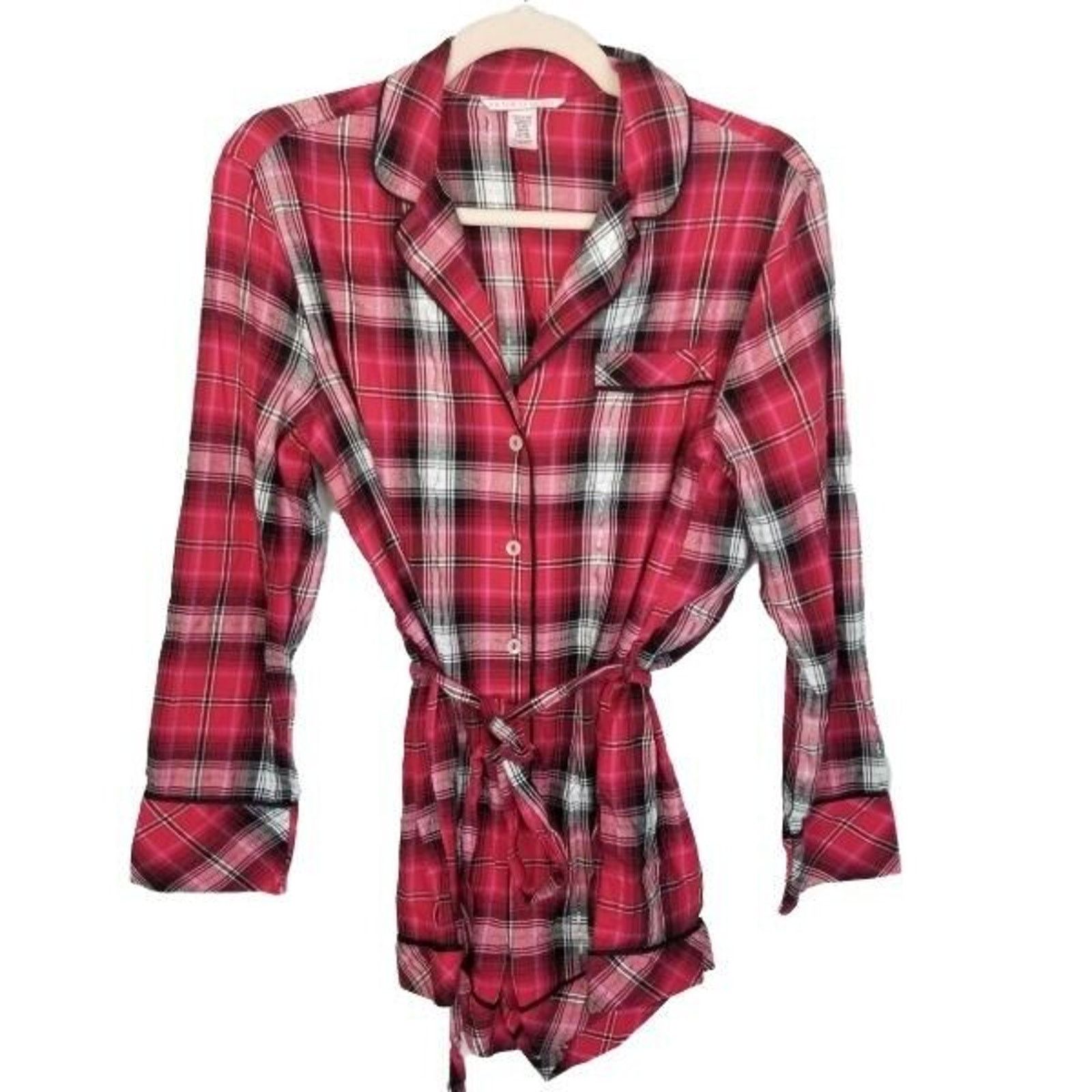 Victoria's Secret Victorias Secret Plaid Romper Sleepwear XS Holiday Preppy Size ONE SIZE - 2 Thumbnail