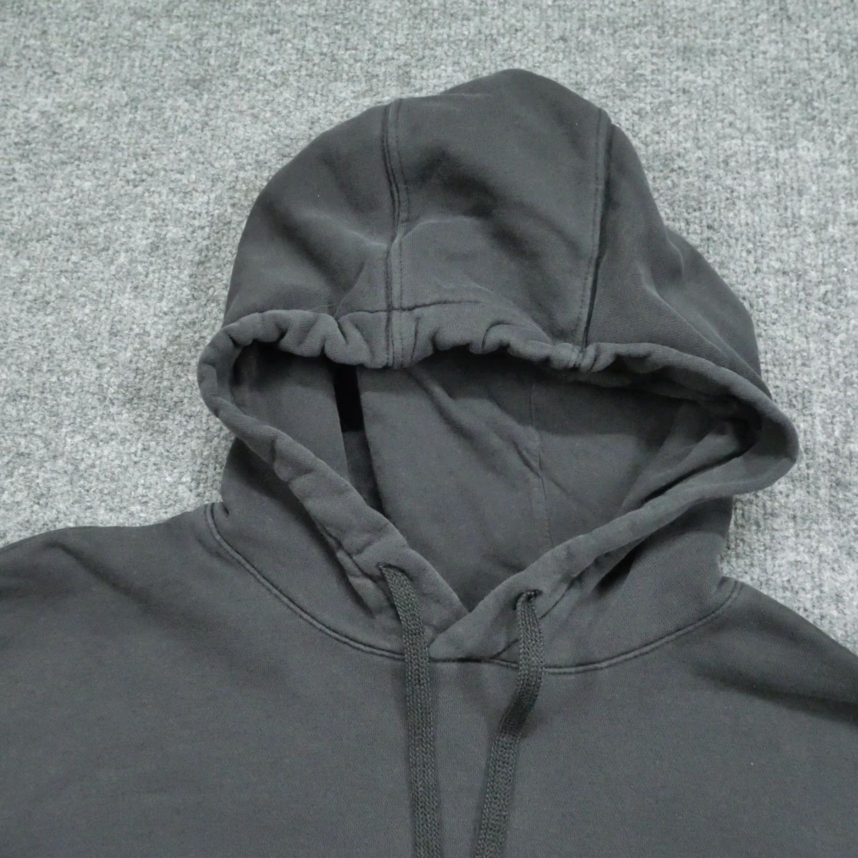 Nike VINTAGE Nike Hoodie Mens Pullover Sweatshirt Black 90s Logo Embroidery Swoosh Cotton Polyester Long Sleeve Hooded L Size US L / EU 52-54 / 3 - 3 Thumbnail