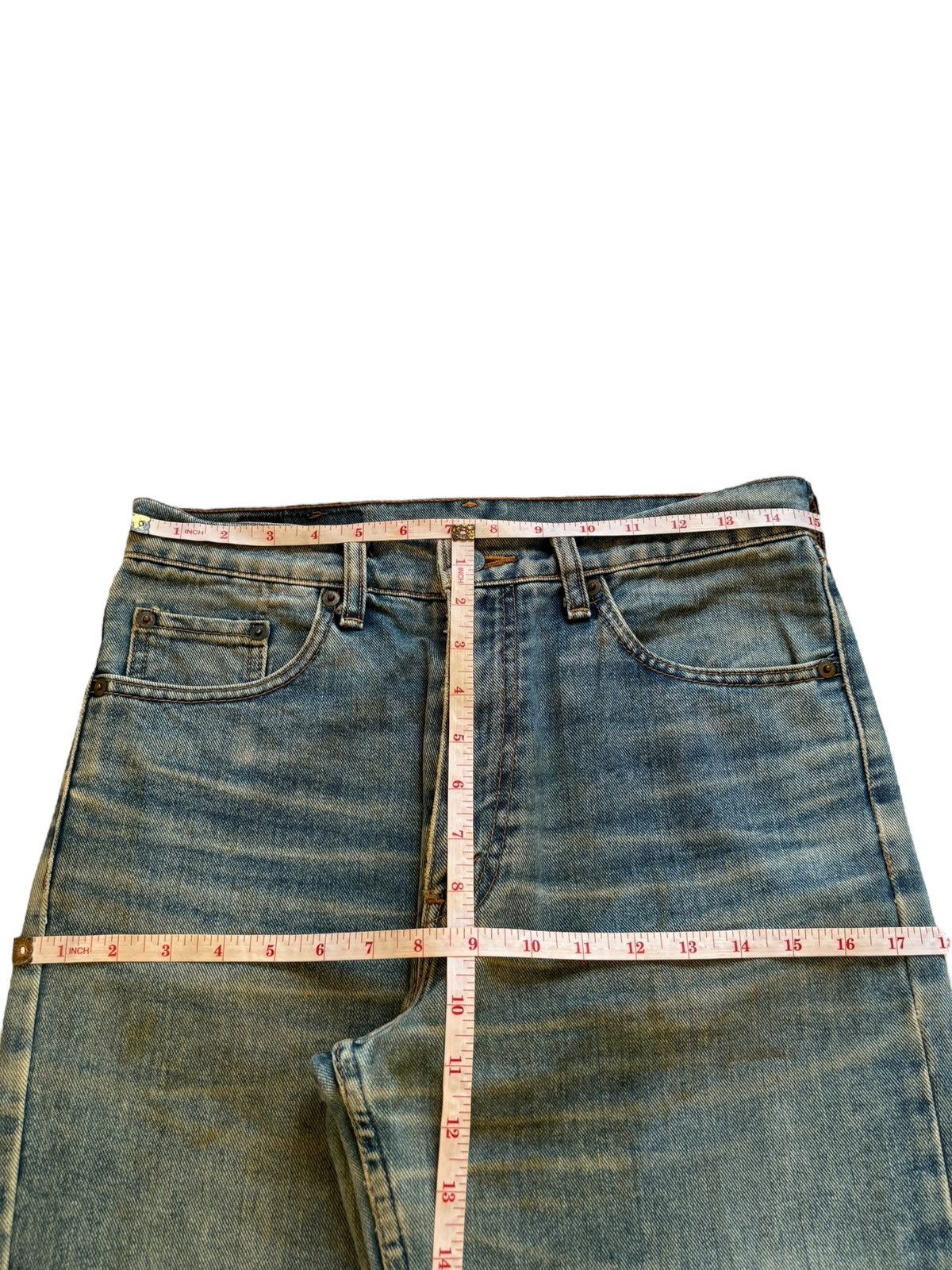 Levi's Vintage 90s Levis 511 Rusty Mud Wash Distressed Baggy Jeans Size US 30 / EU 46 - 13 Thumbnail
