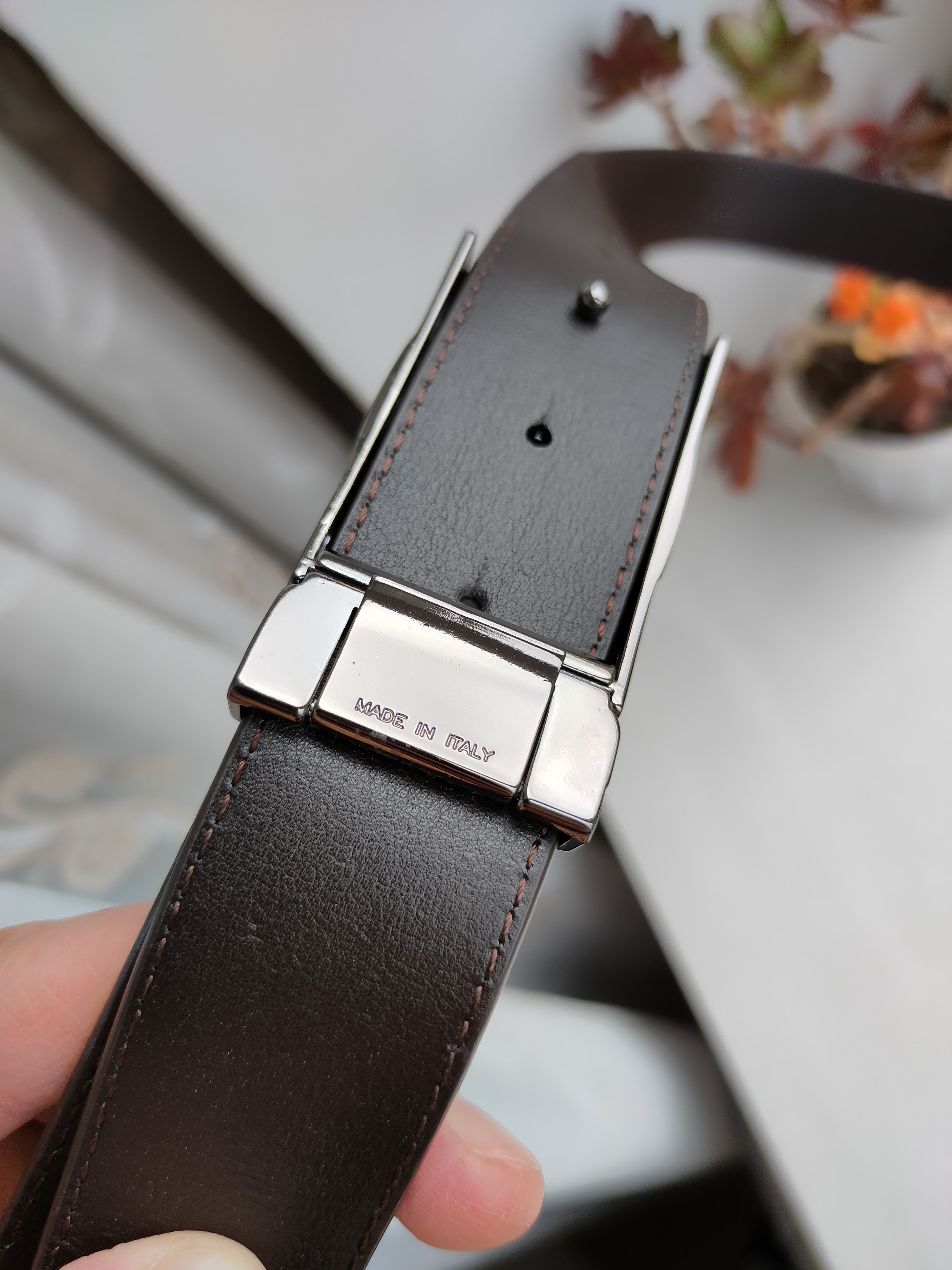 Versace Versace Medusa Leather Belts Versace Collection Italy Size ONE SIZE - 5 Thumbnail