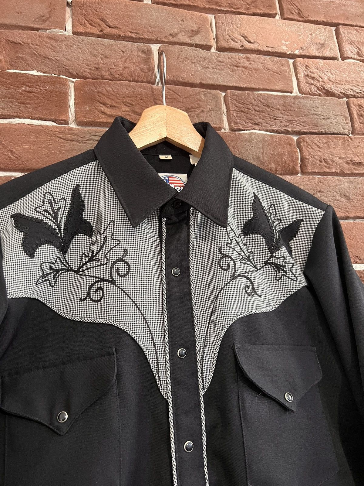 Other Vintage 80s Miller Cowboy Western Button Up Shirt Hype Rare Size US M / EU 48-50 / 2 - 2 Thumbnail
