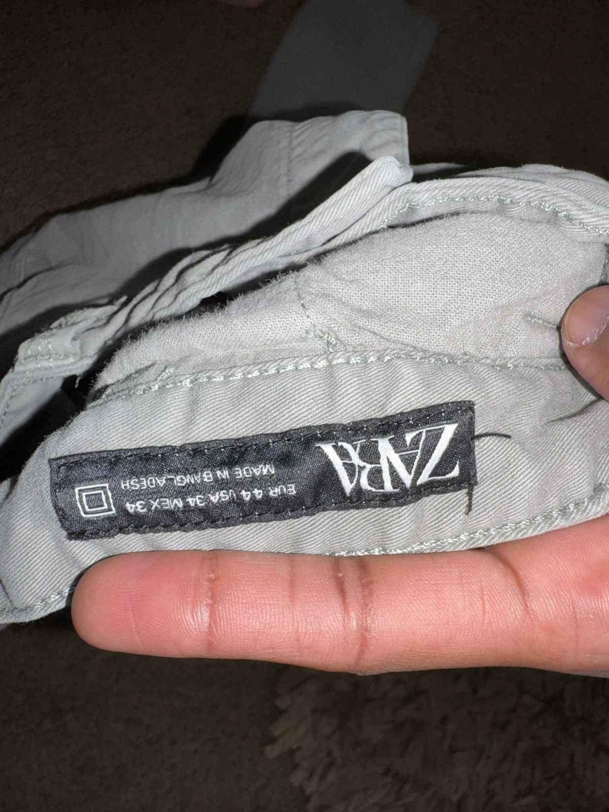 Zara Zara Green Cargo Pants Size US 34 / EU 50 - 3 Thumbnail
