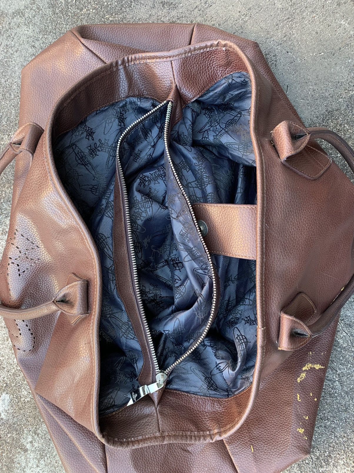 Vivienne Westwood Vivienne Westwood Brown Hobo Shoulder Bag Signature Size 30 - 9 Thumbnail