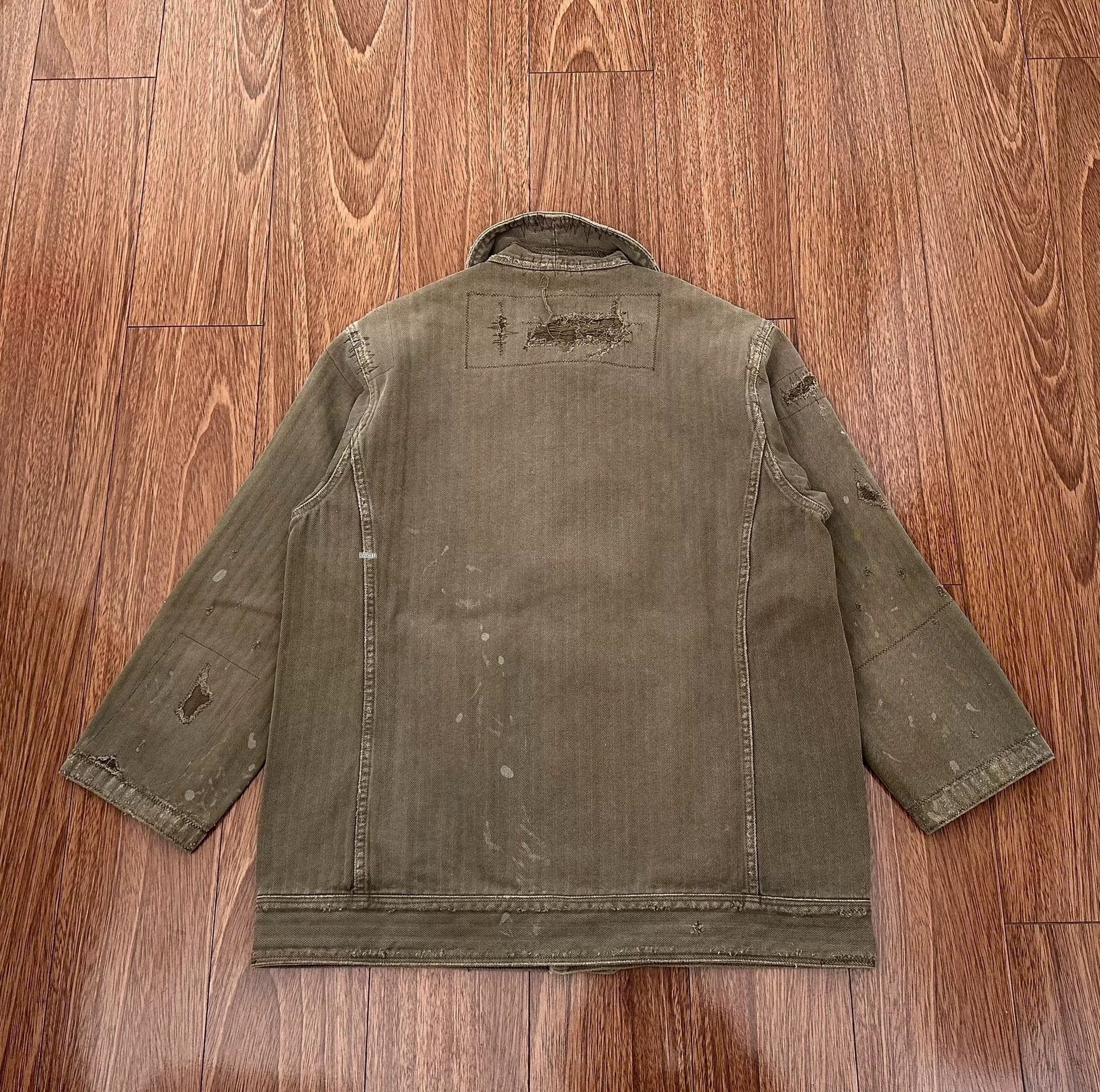 Visvim VISVIM 18SS BENNY JKT HERRINGBONE Size US M / EU 48-50 / 2 - 2 Thumbnail