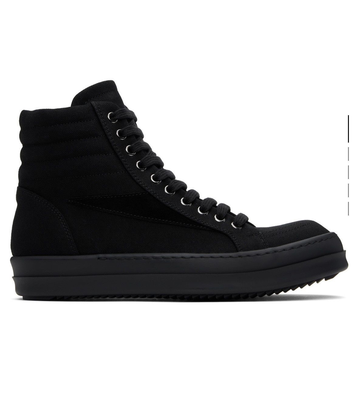 Rick owens drksdw vintage sneakers high triple black
