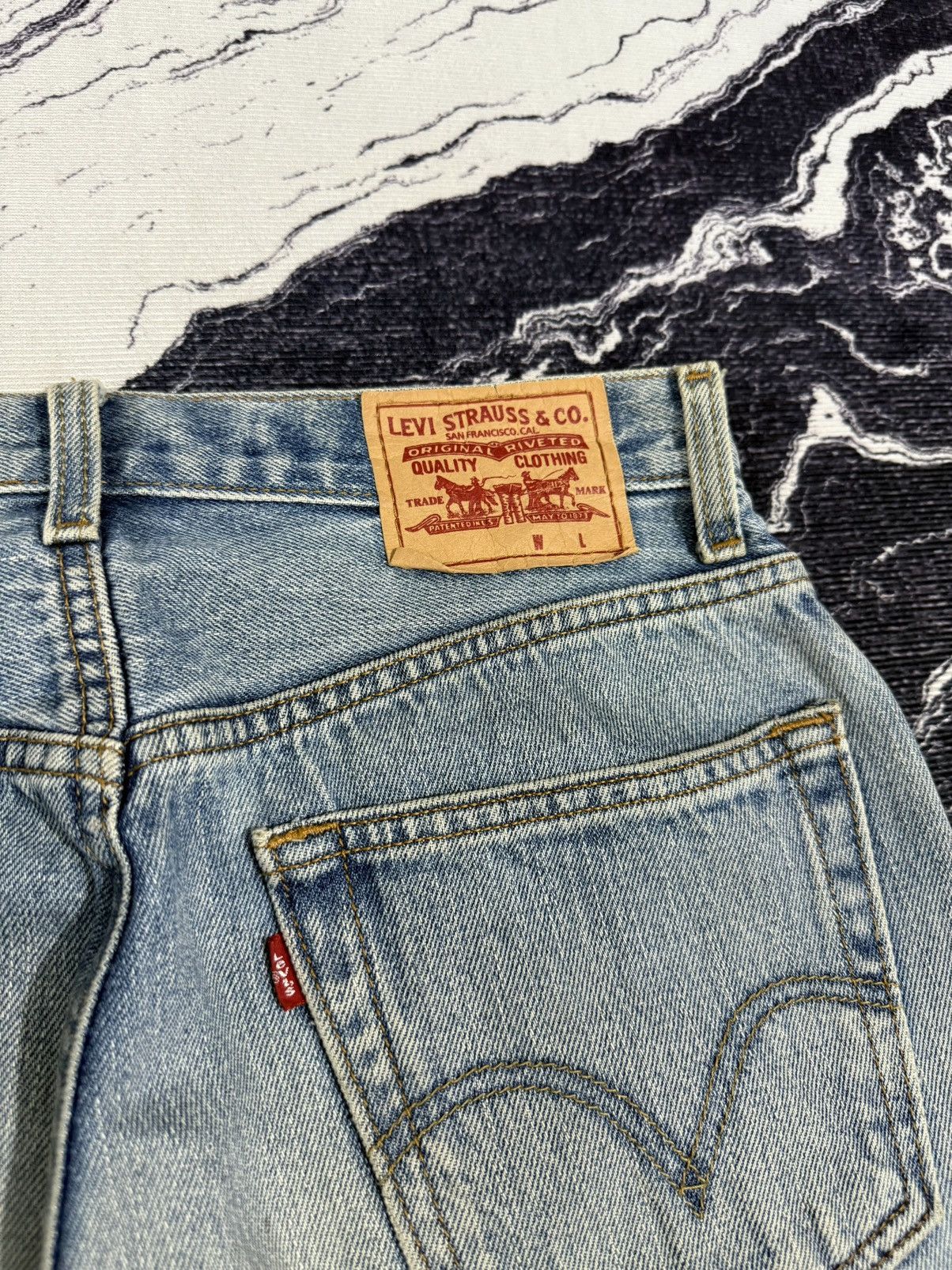Levi's Vintage Clothing Levis regular fit coupe traditionnelle jeans Size US 32 / EU 48 - 3 Thumbnail