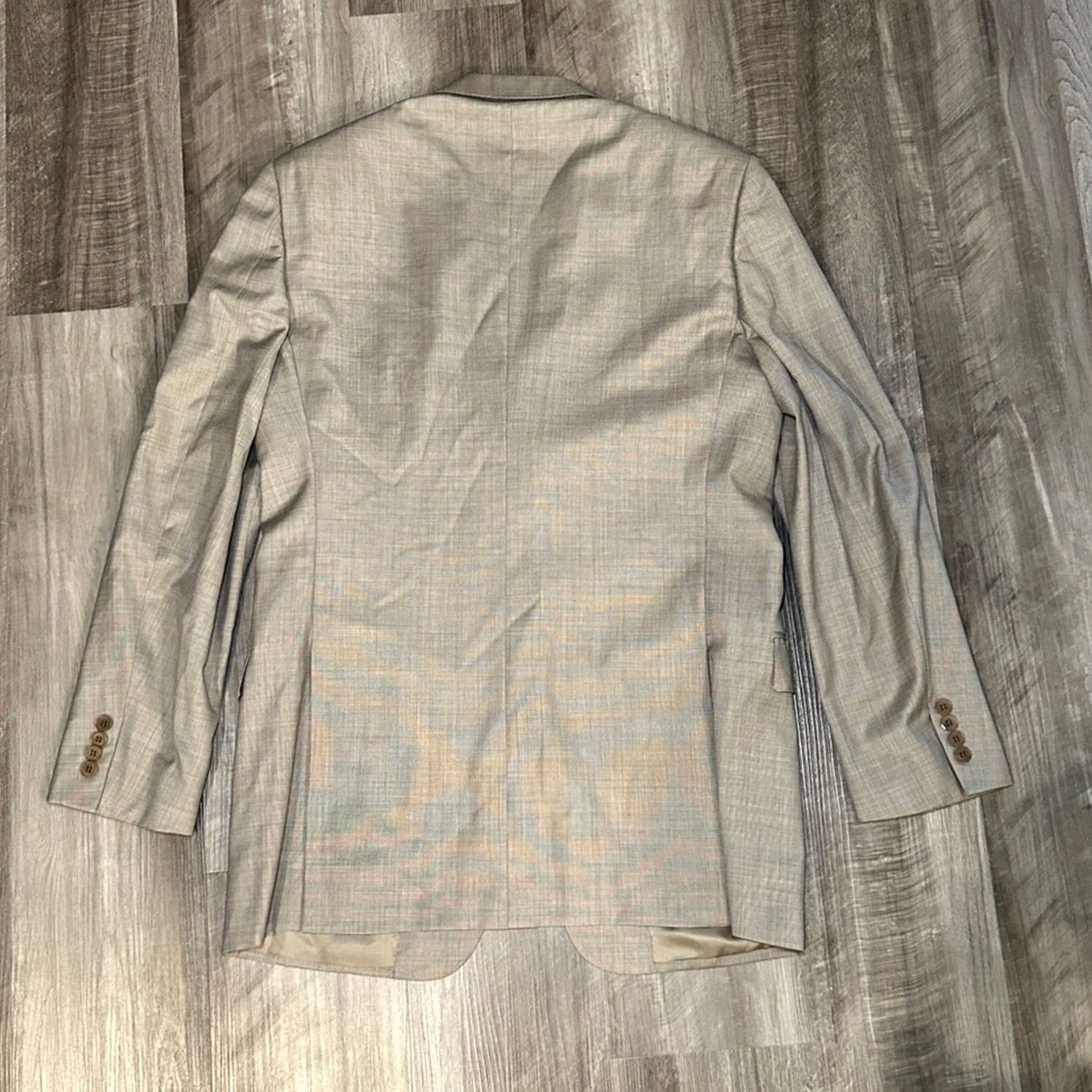 Ermenegildo Zegna Ermenegildo Zegna Traveller Micronsphere 3 Button Made in Italy Jacket 42L US Men Sport Coat Brown Wool Silk 90/10 Big & Tall Mens Size US XS / EU 42 / 0 - 3 Thumbnail
