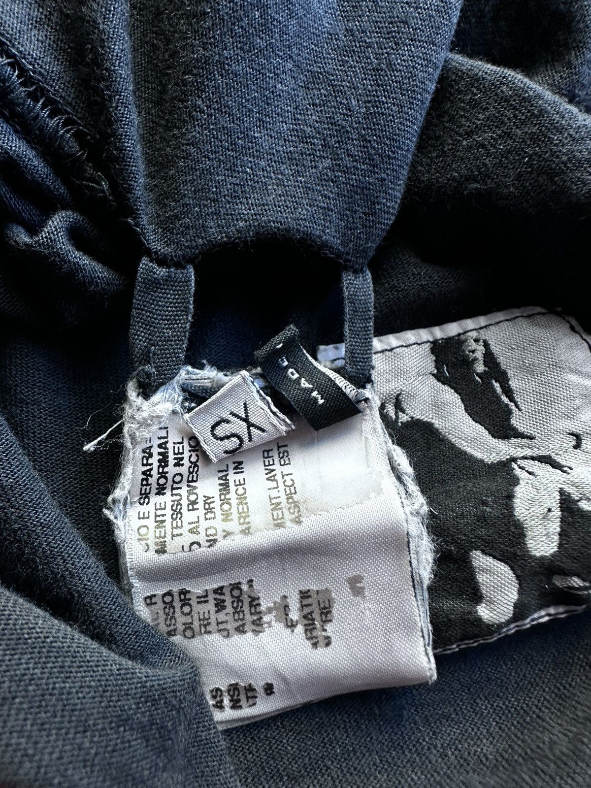 Rick Owens RICK OWENS RICHARD WAGNER SYMPHONY LONG SLEEVE AW07 DRKSHDW Size US S / EU 44-46 / 1 - 12 Thumbnail