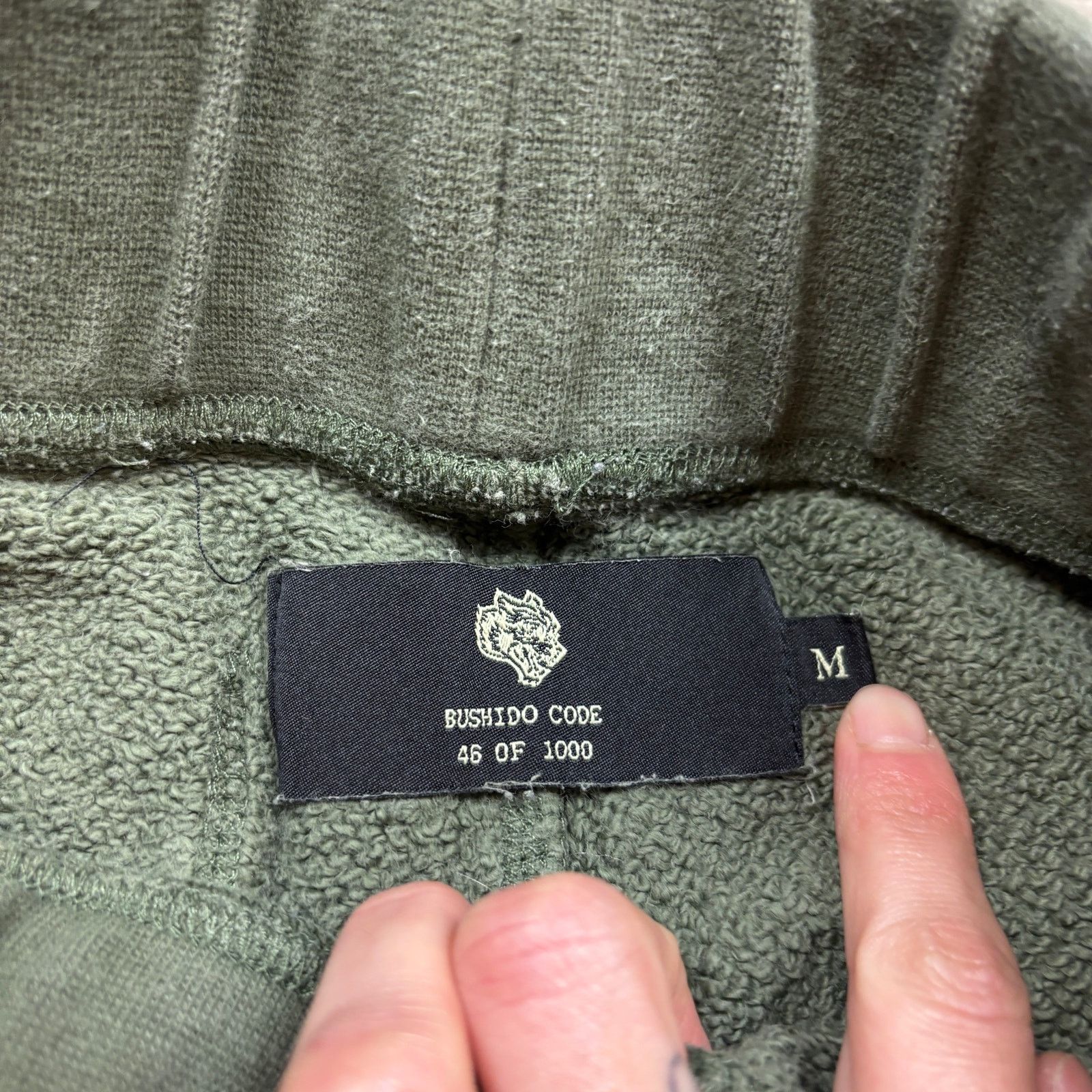 Darc Sport Darc Sport Bushido Code Wolves Tapered Sweatpants Men's M Size US 30 / EU 46 - 4 Thumbnail