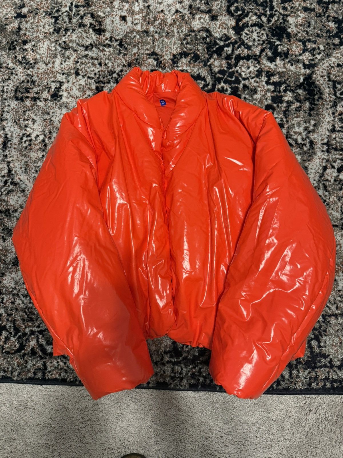 Yeezy Gap Round Jacket Red | Grailed