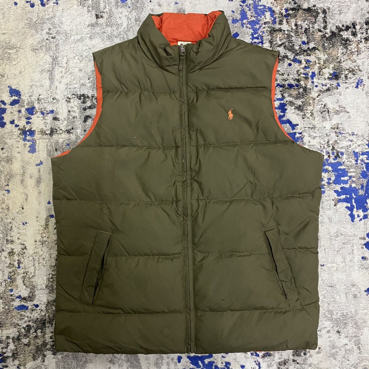 Polo Ralph Lauren × Vintage Vintage Polo Ralph Lauren River Siver Puffer Vest Jacket Size US S / EU 44-46 / 1 - 1 Thumbnail