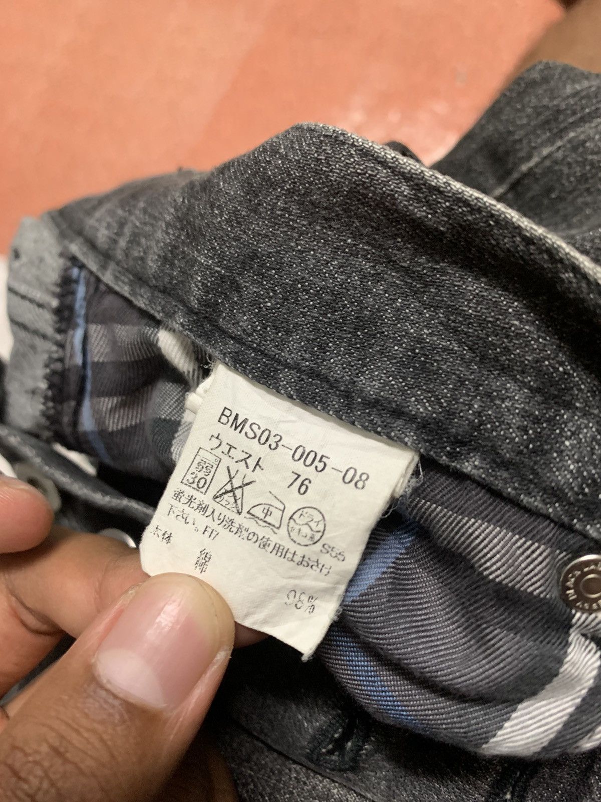 Burberry 👹Burberry Black Label Slim Straight Cut Jeans Size US 30 / EU 46 - 15 Thumbnail