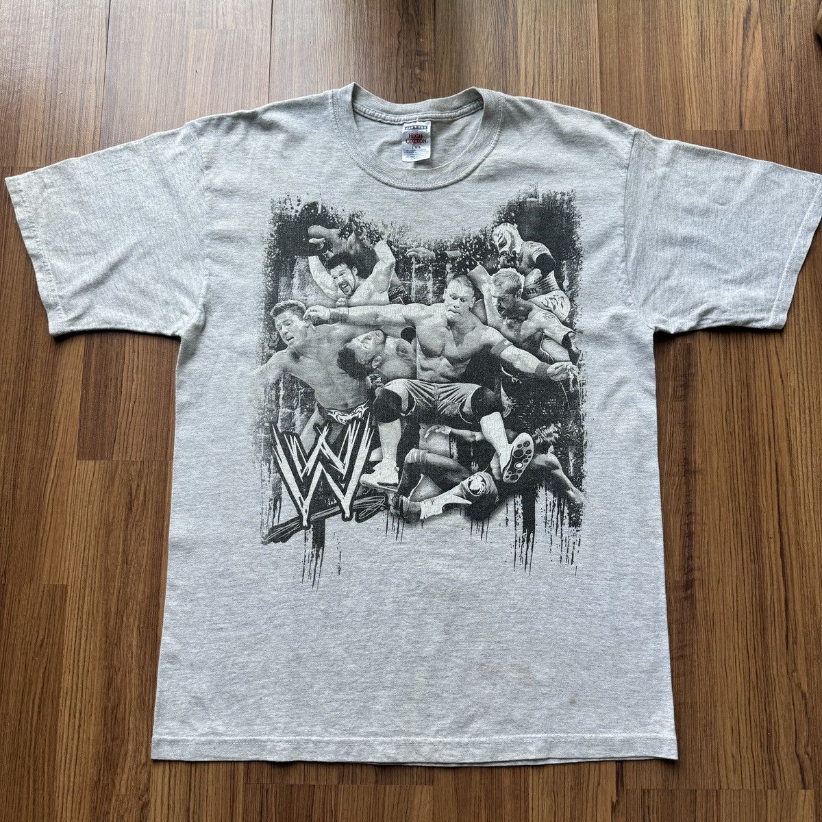 Vintage × WWE × WWF WWE Wrestling tee John Cena Rey Mysterio Y2K smackdown Raw Size US L / EU 52-54 / 3 - 2 Thumbnail