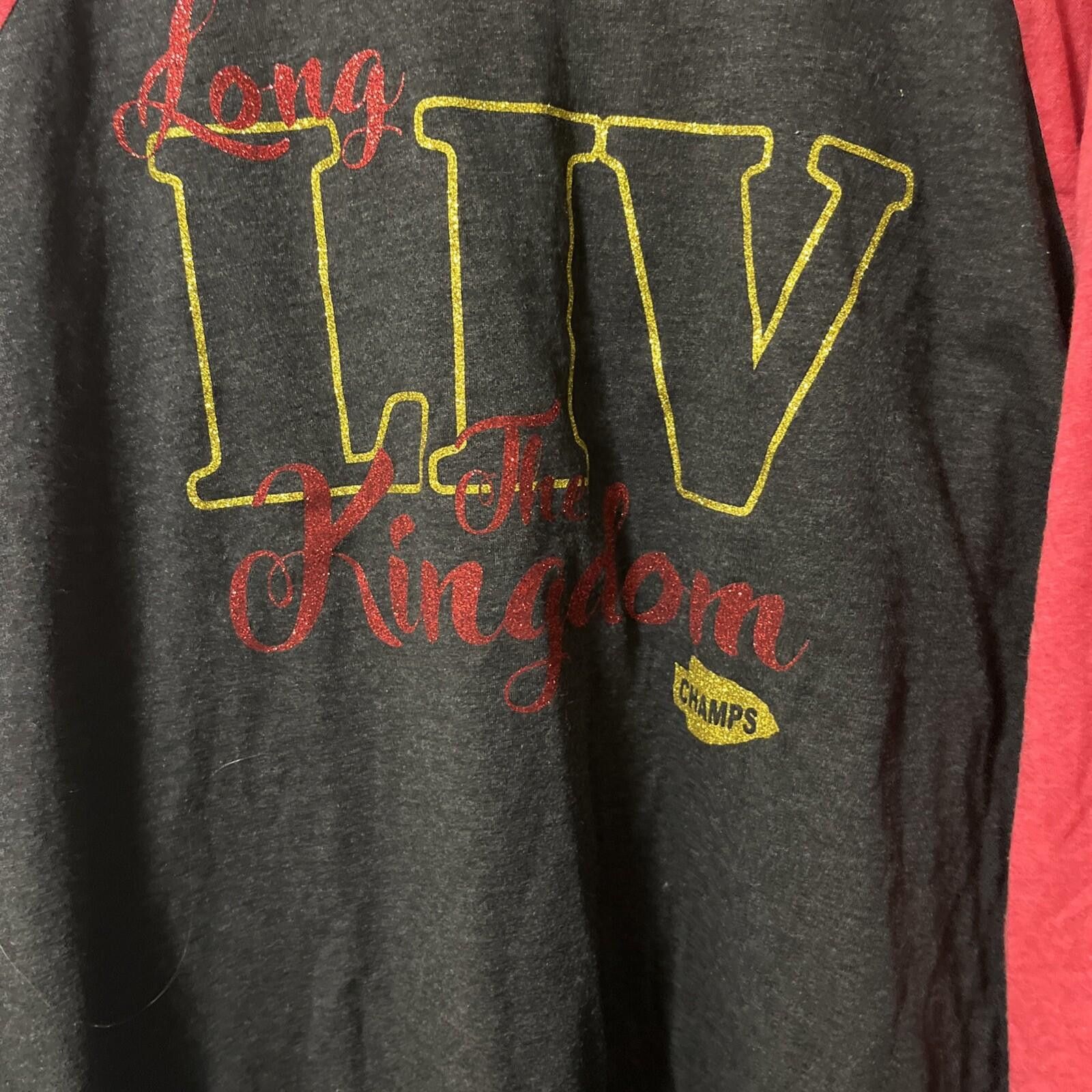 Other Kansas City Chiefs Women's Long Sleeve V-neck Tee Size ONE SIZE - 2 Thumbnail