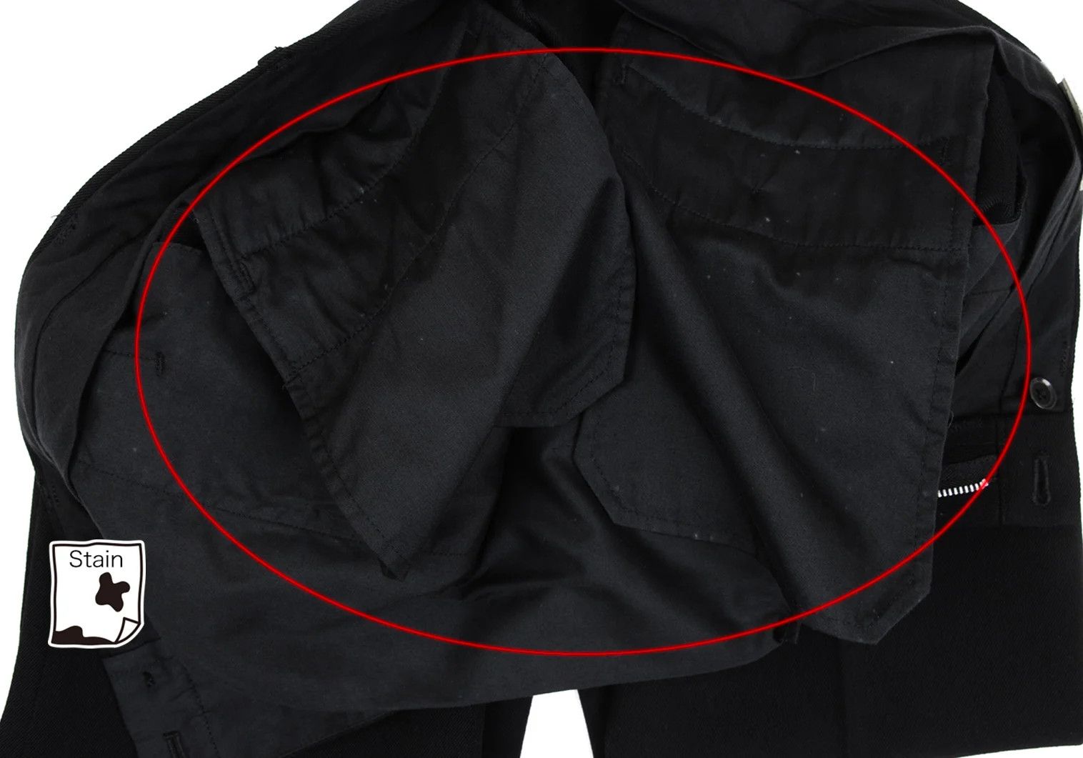 Yohji Yamamoto Yohji Yamamoto Wool Tuck Straight Pants Black size 3 Size US 34 / EU 50 - 5 Thumbnail