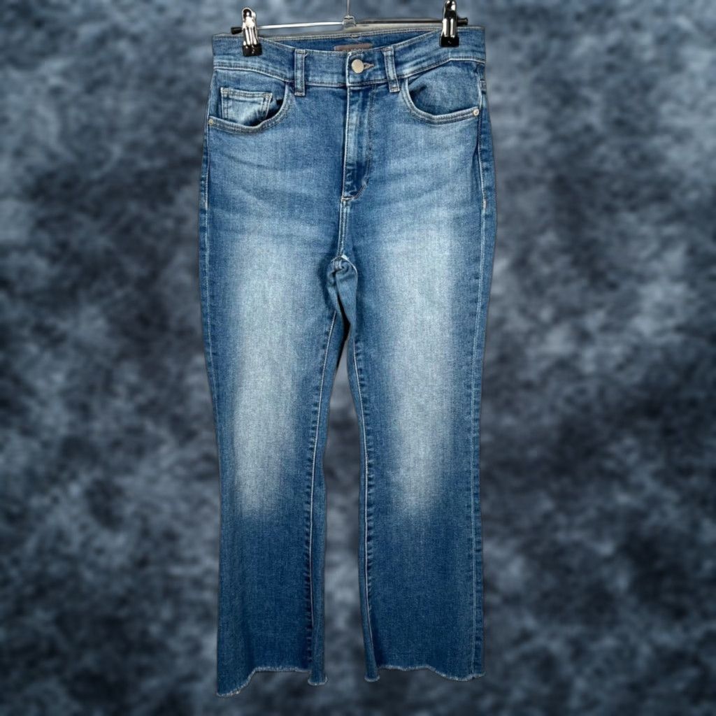 DL1961 DL1961 Bridget High Rise Instasculpt Crop Denim Blue Jeans Womens Size 26 Size 26" / US 2 / IT 38 - 1 Thumbnail