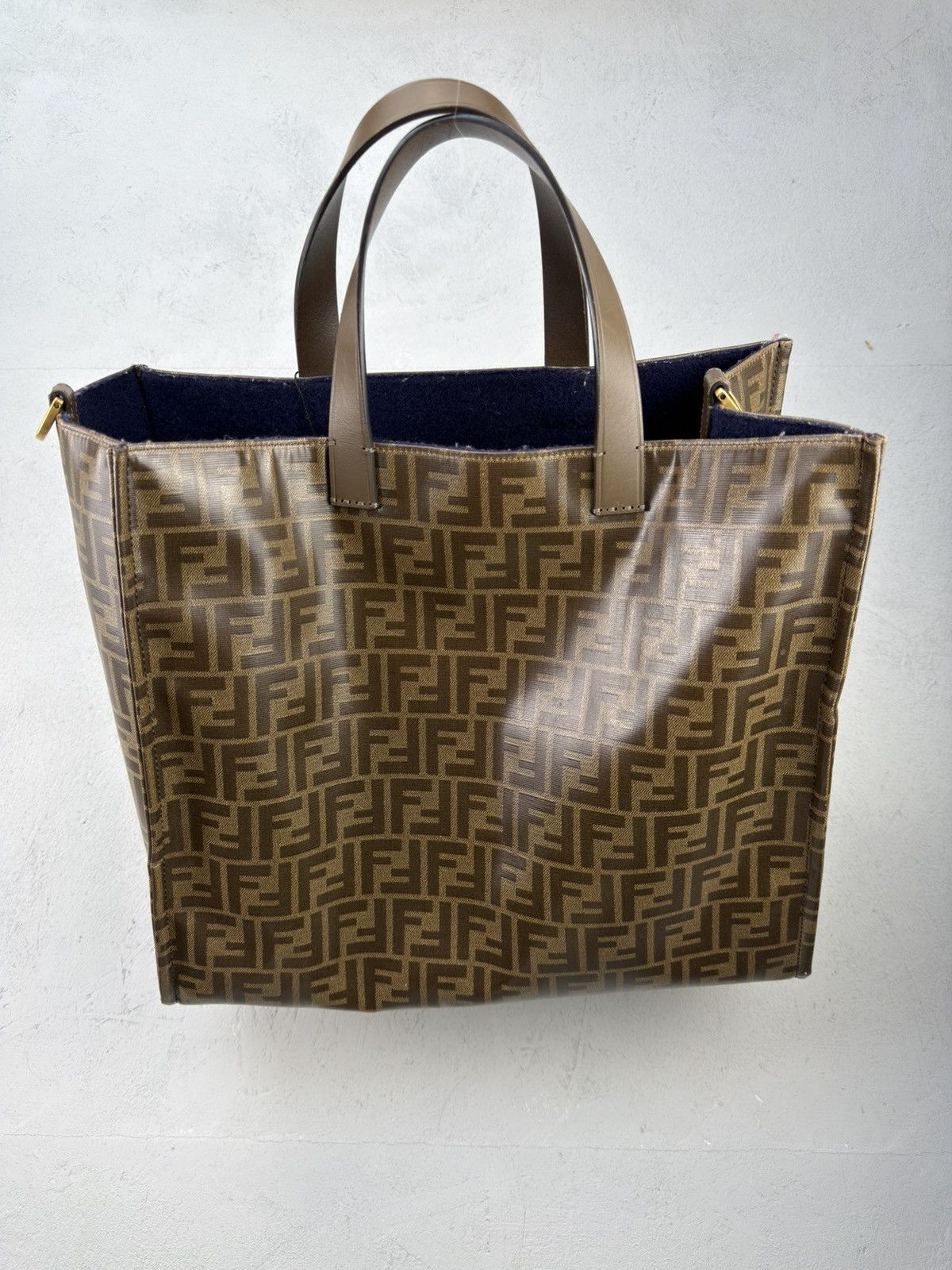 Fendi Fendi Roma Zucca Shopping Tote – 2018 – Full Set Size ONE SIZE - 7 Thumbnail