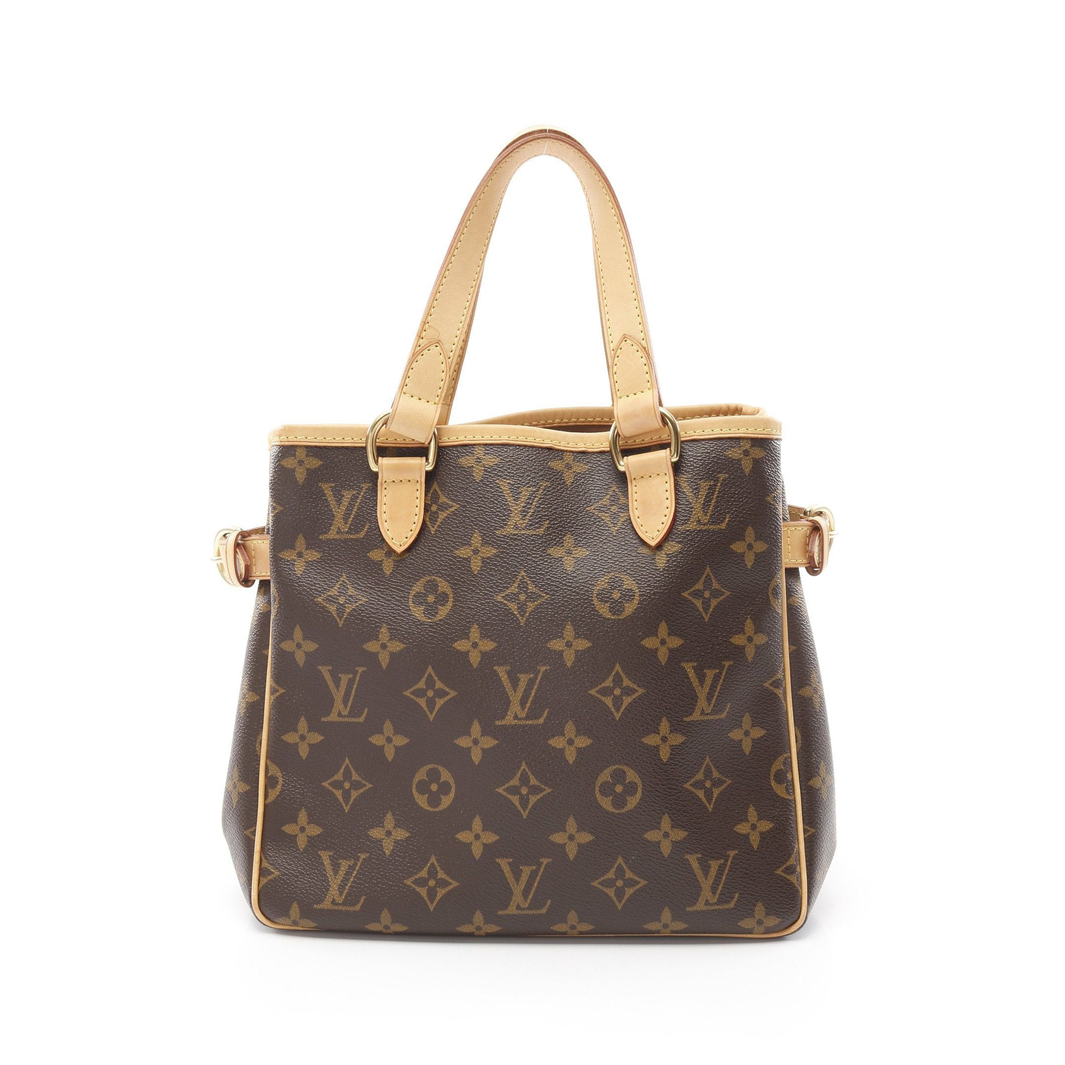 Louis Vuitton Louis Vuitton Batignolles Monogram Handbag Leather Brown Size ONE SIZE - 1 Thumbnail