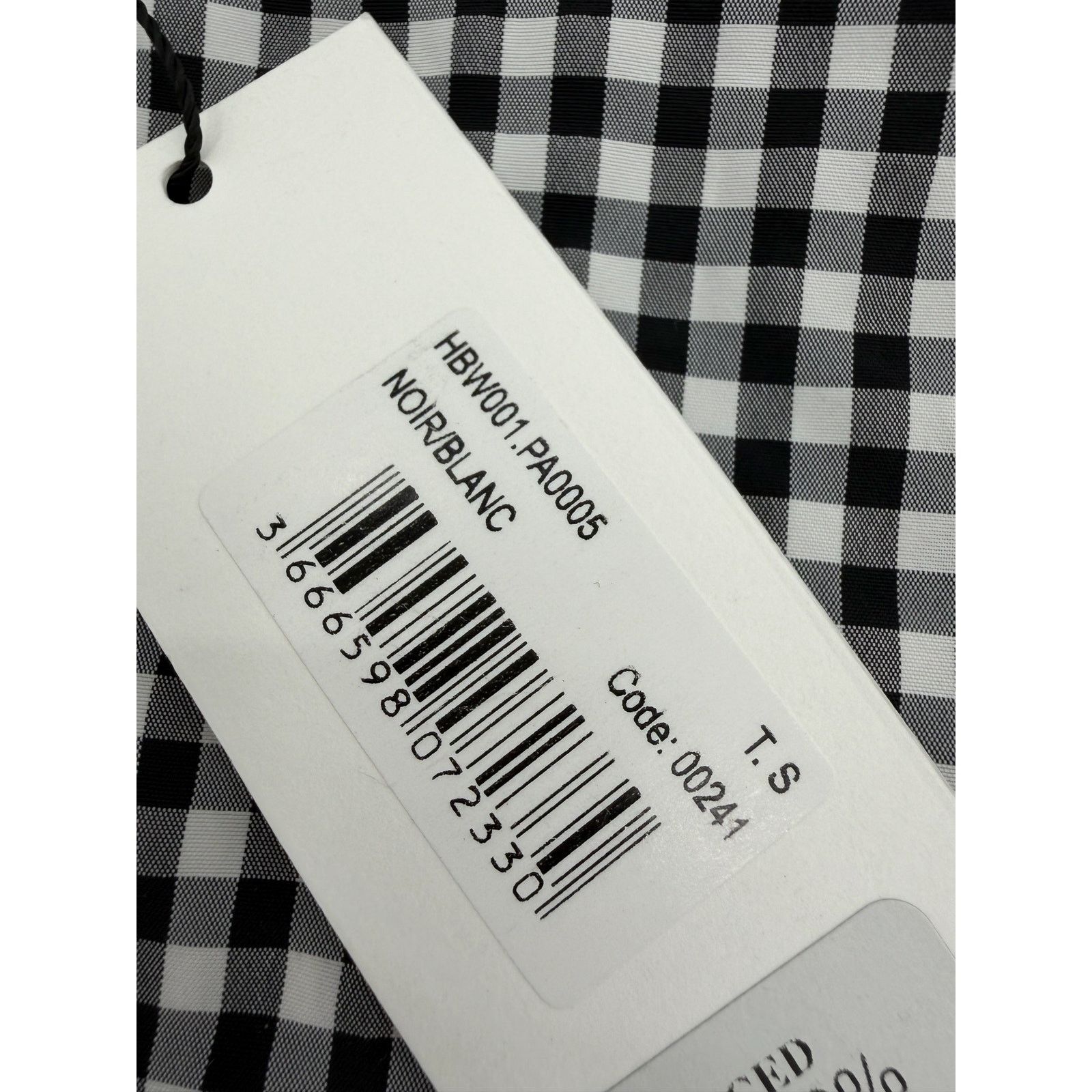 AMI NWT AMI Men's Gingham Small Heart Black/Noir Swim Shorts Size US 29 - 16 Thumbnail